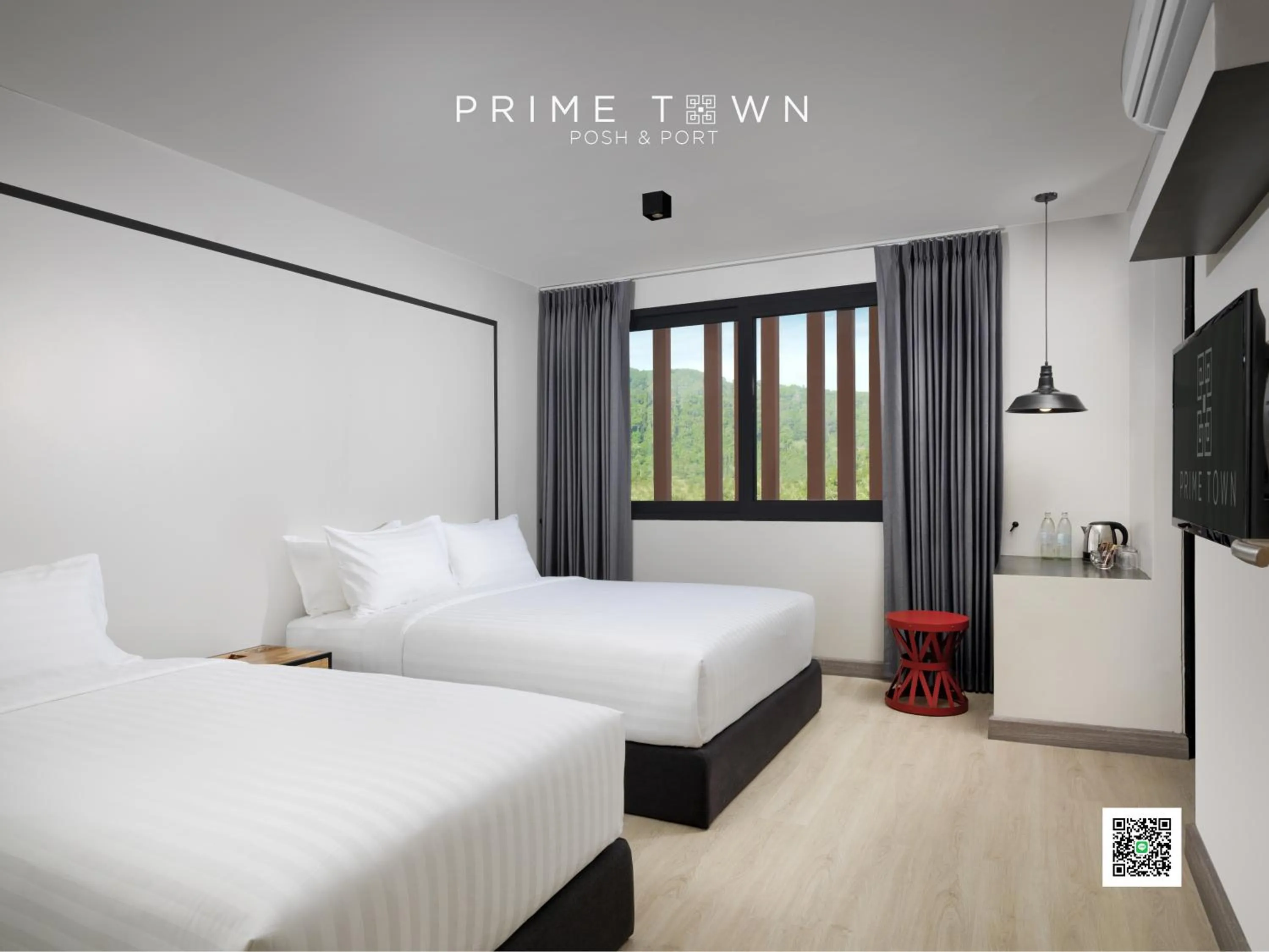 Family Room with Mountain View in PRIME TOWN - Posh & Port Hotel PHUKET