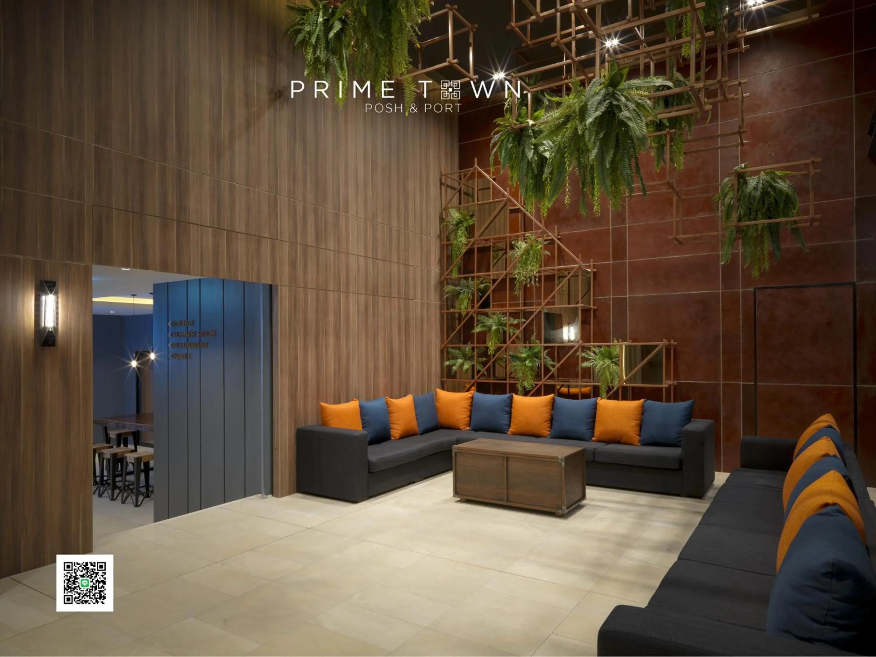 Lobby or reception in PRIME TOWN - Posh & Port Hotel PHUKET