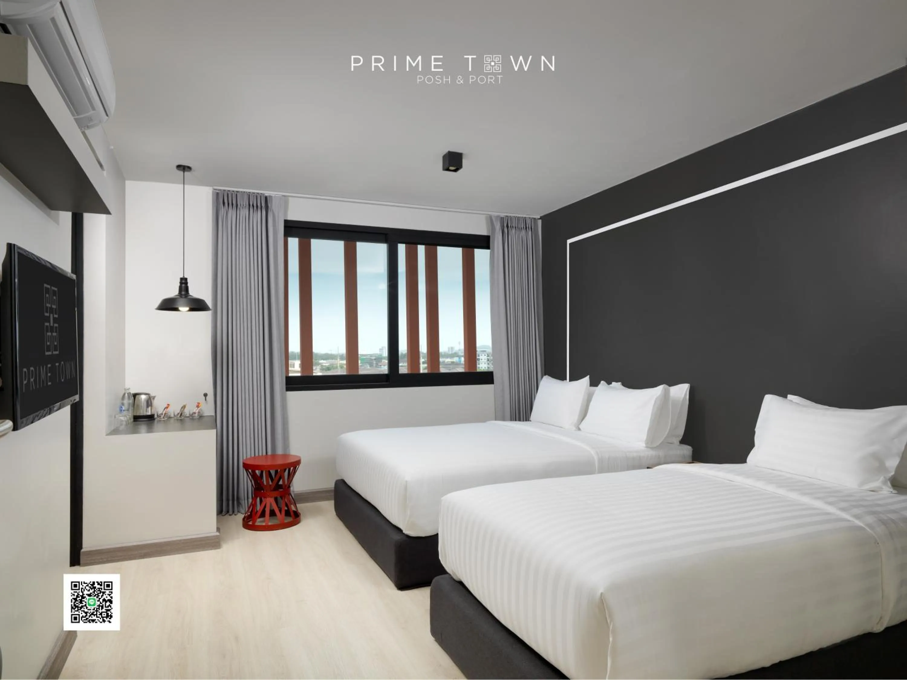 Bed in PRIME TOWN - Posh & Port Hotel PHUKET
