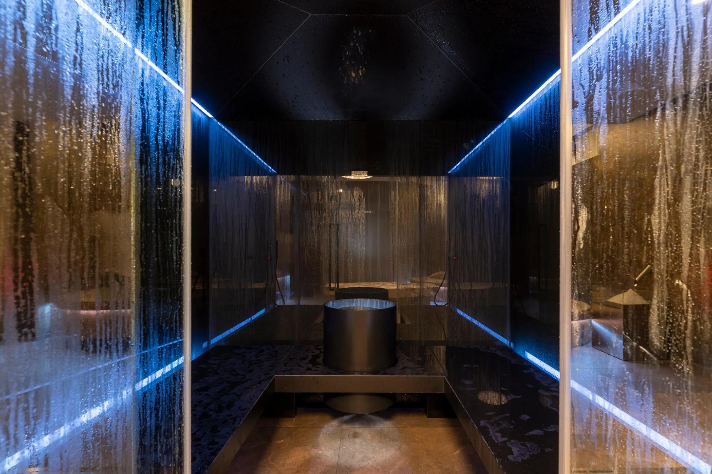 Steam room in Palace Hotel Città