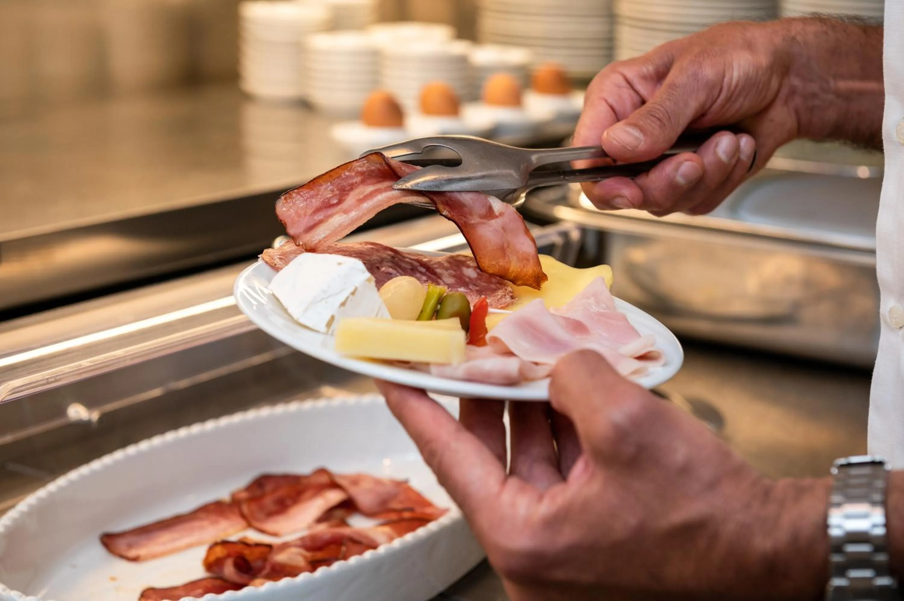 Breakfast in Palace Hotel Città