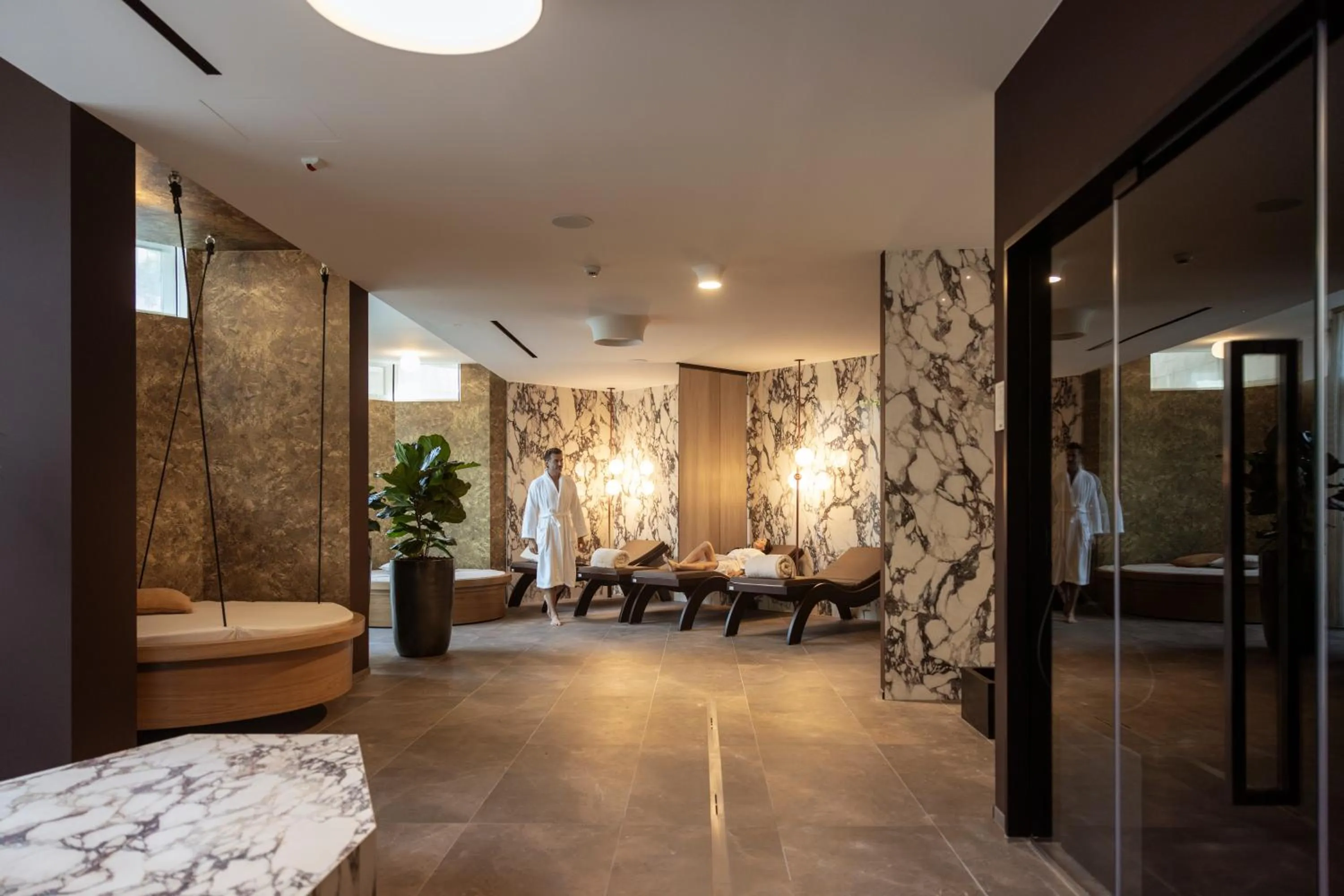 Sauna in Palace Hotel Città