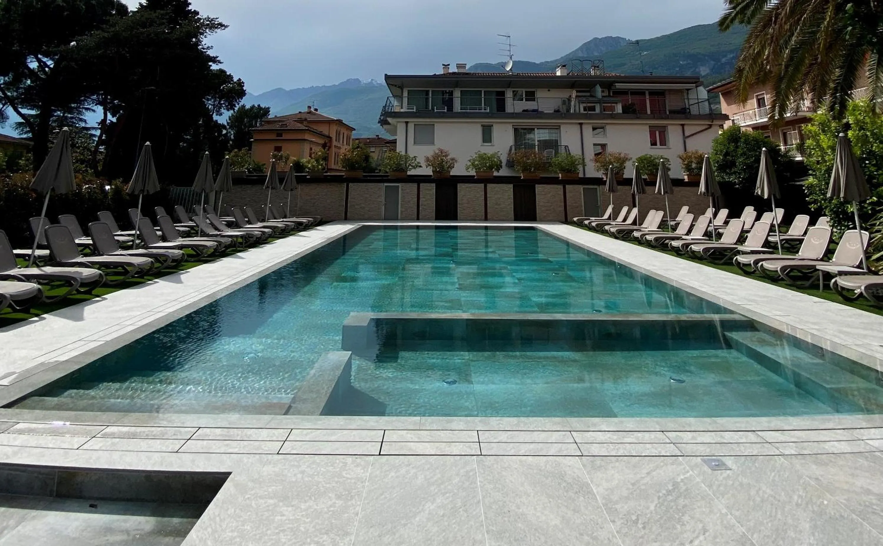 Hot Tub in Palace Hotel Città