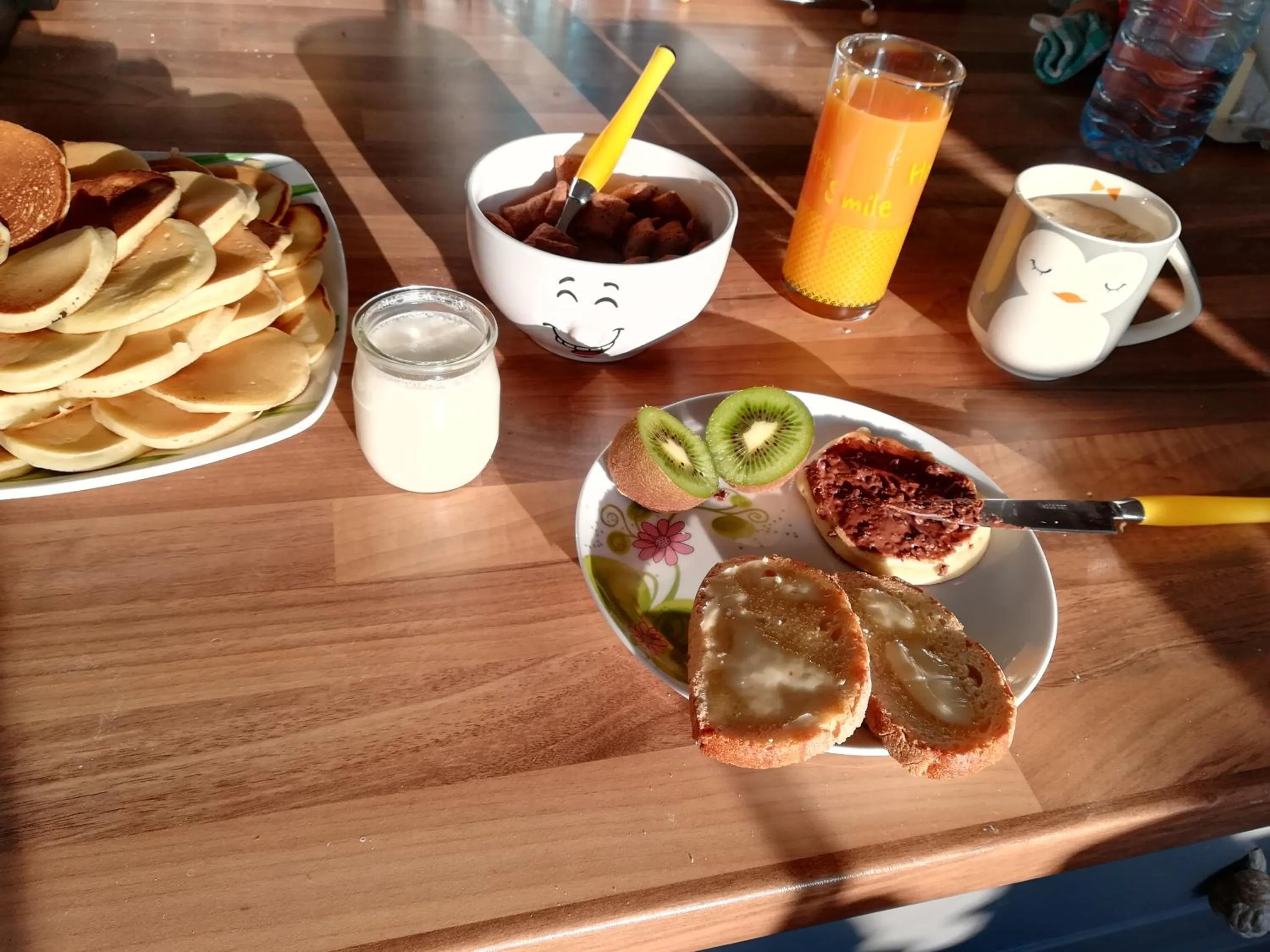 Breakfast in Les Marmottes Charentaises