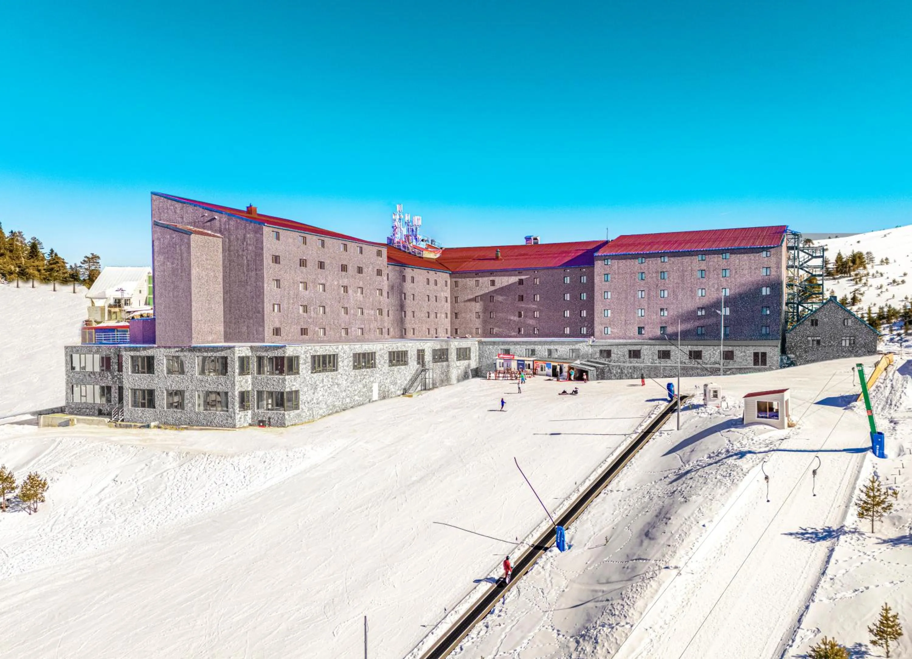 Property building in Dorukkaya Ski & Mountain Resort