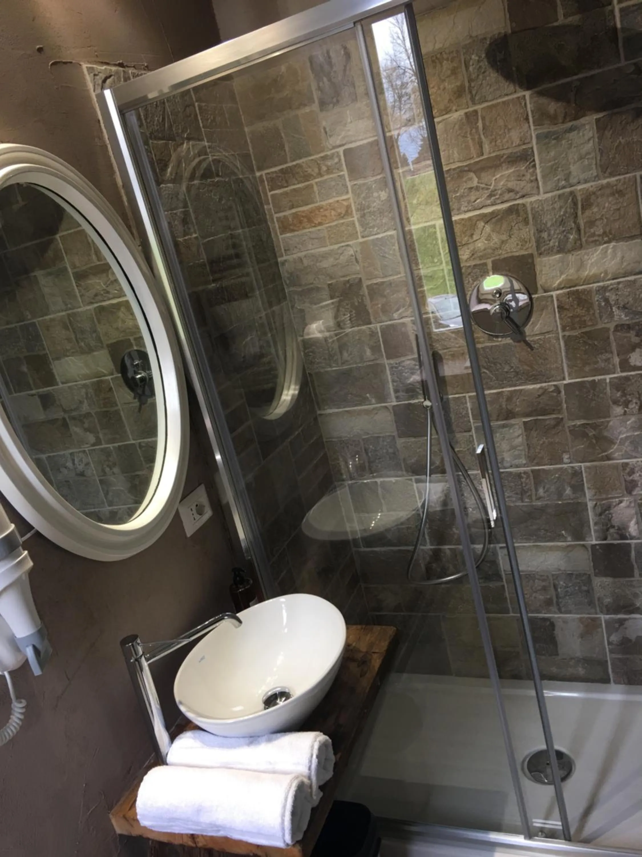 Shower in Inside the Wall