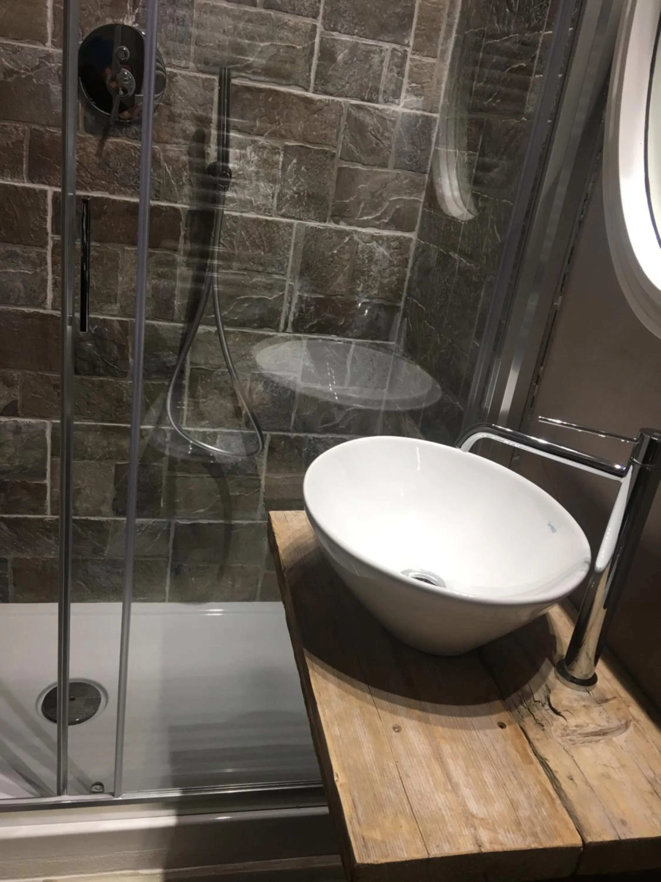 Shower in Inside the Wall