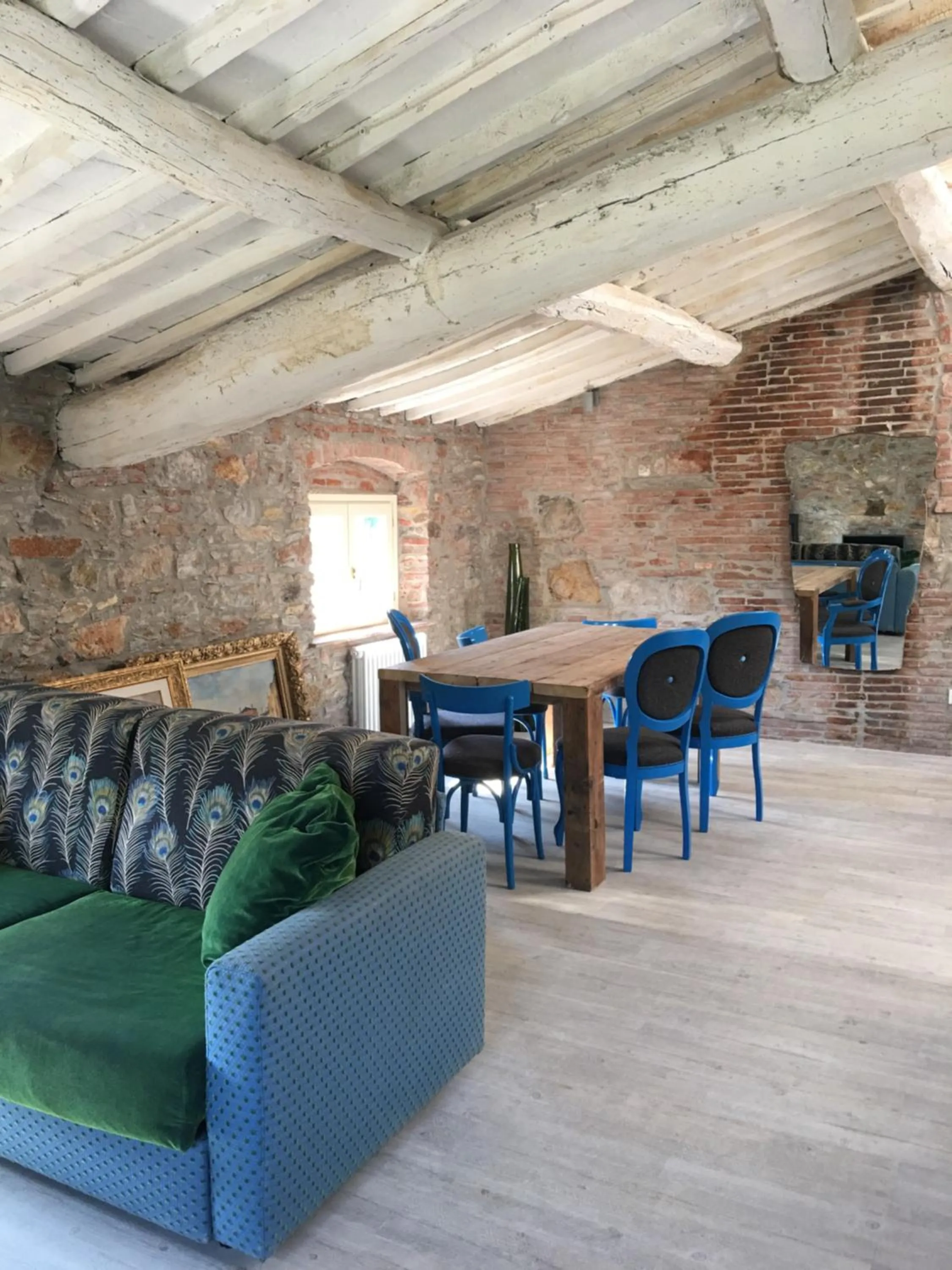 Living room in Inside the Wall