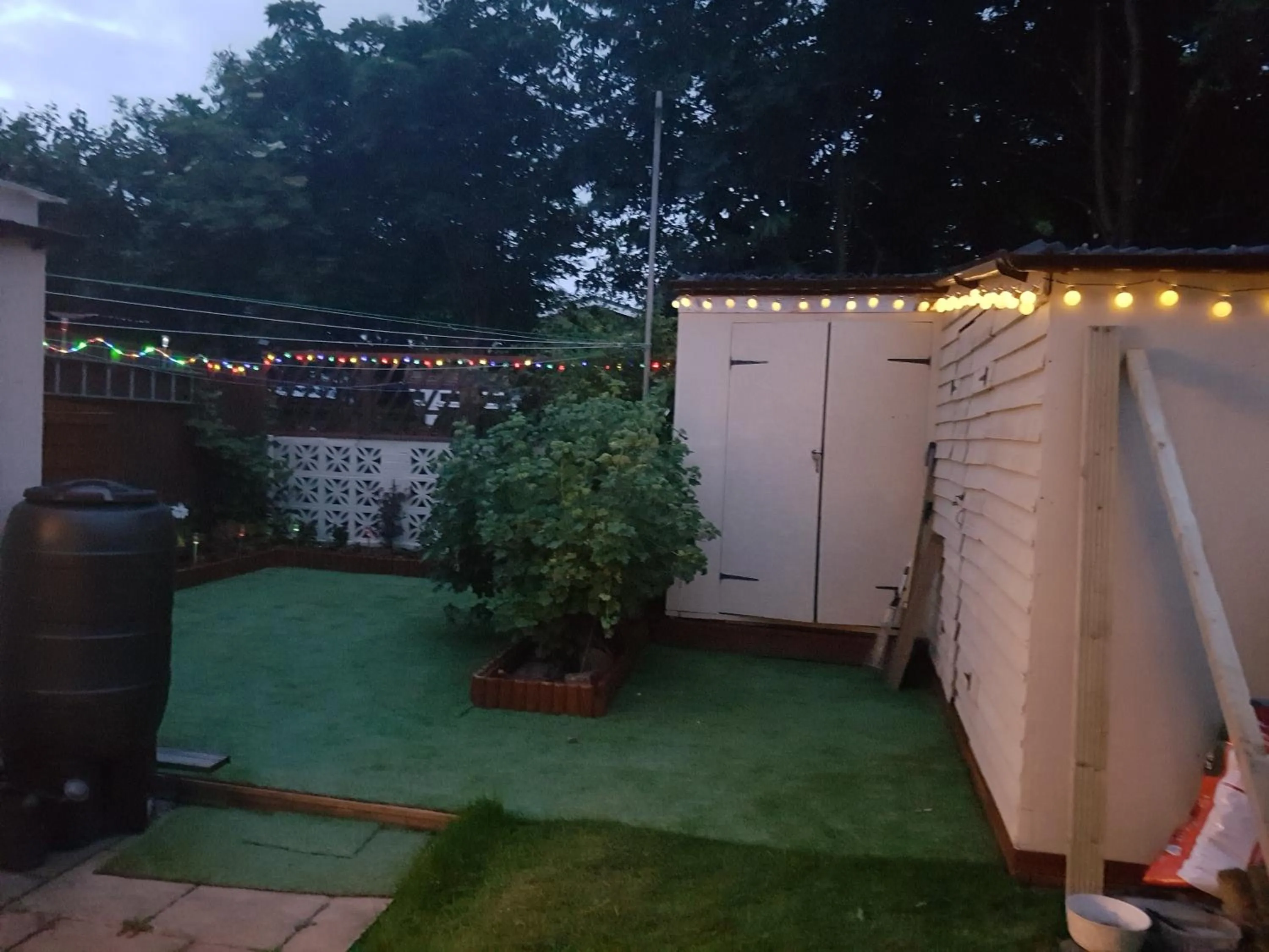 Garden in Home accommodation