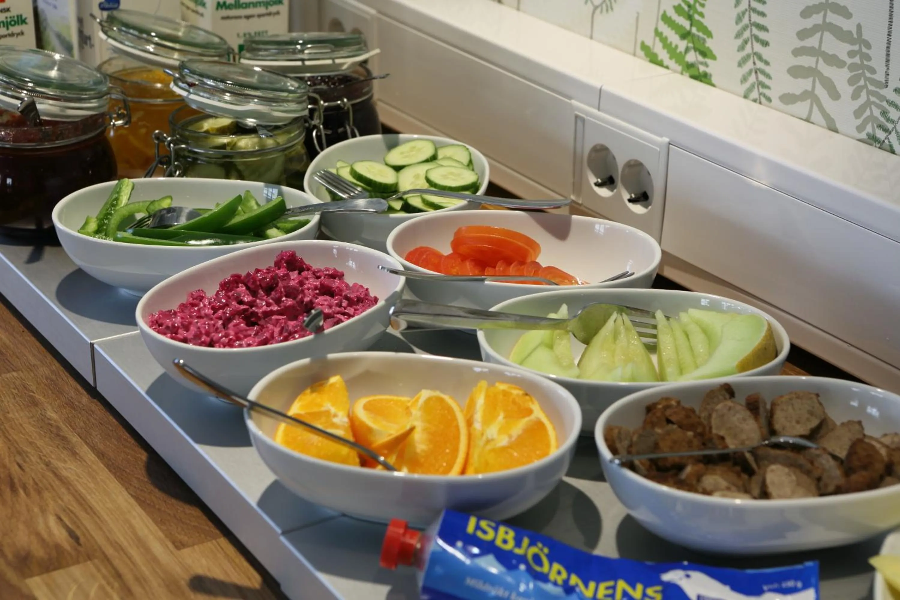 Restaurant/places to eat in Uppsala CityStay Hotel