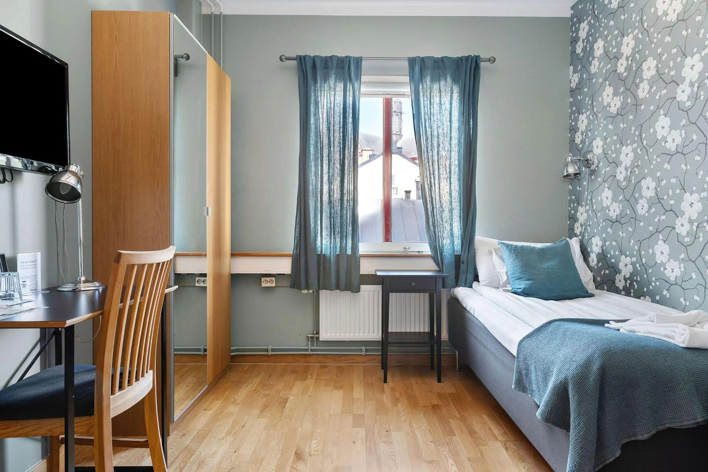 Bedroom, Bed in Best Western Uppsala