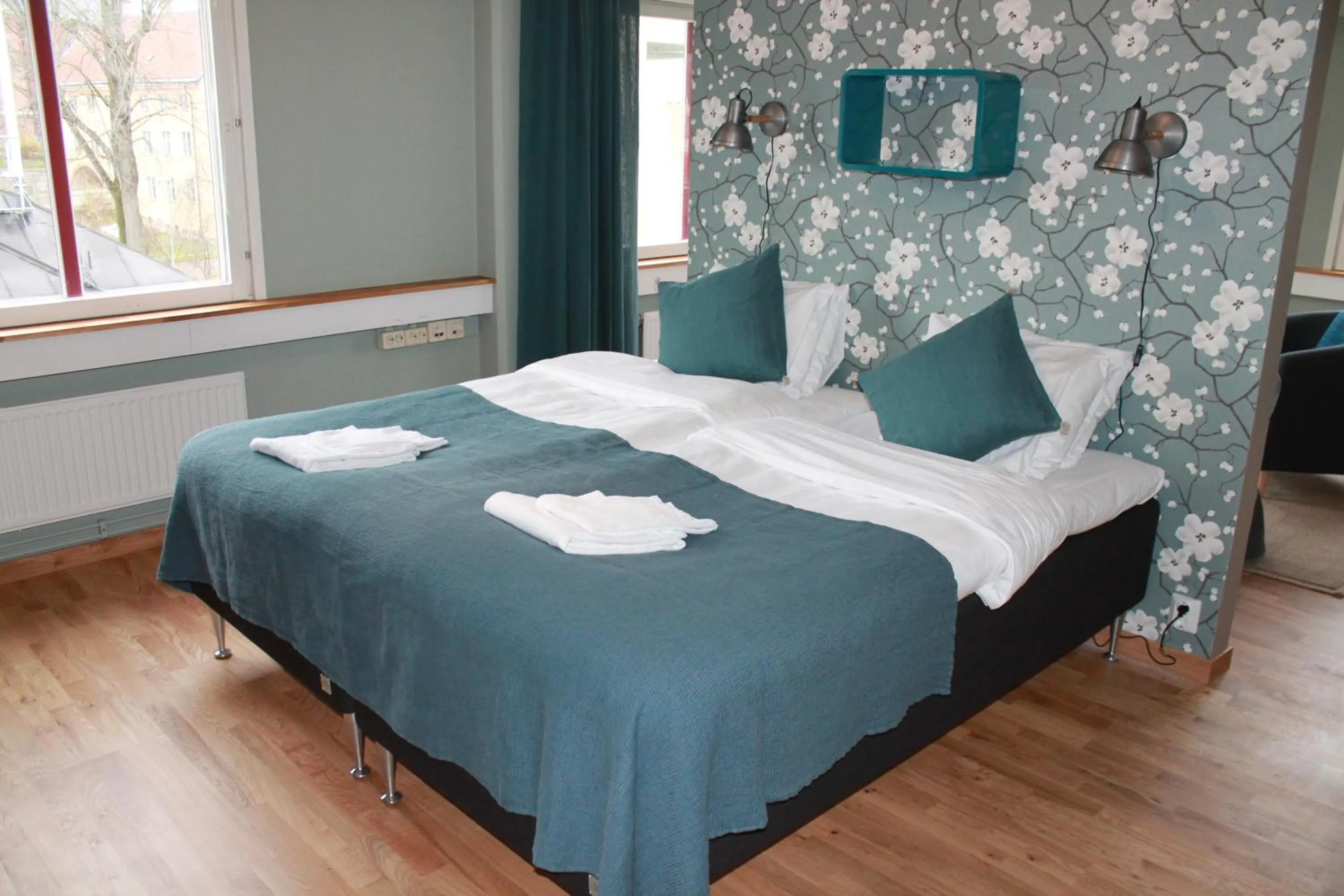 Bed in Uppsala CityStay Hotel