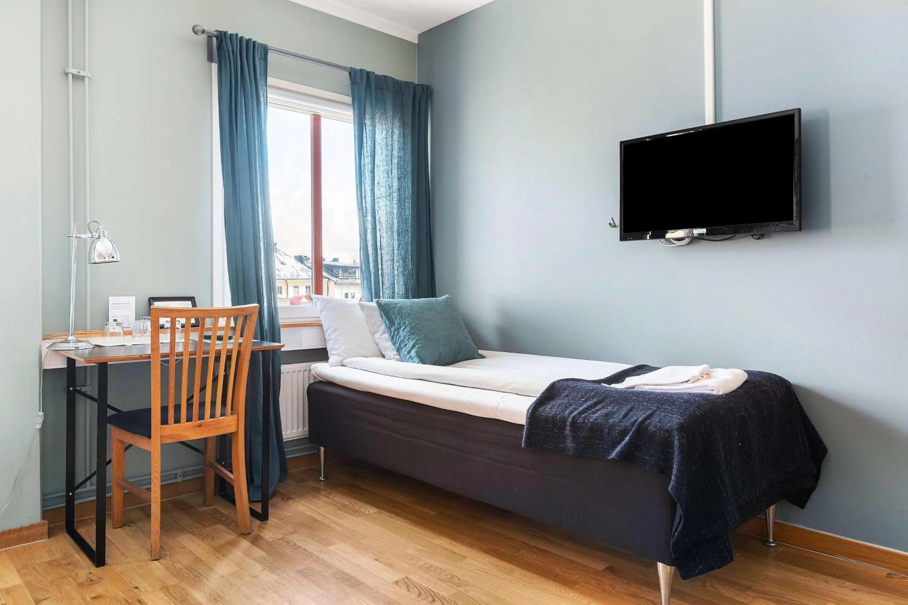 Bedroom, Bed in Best Western Uppsala