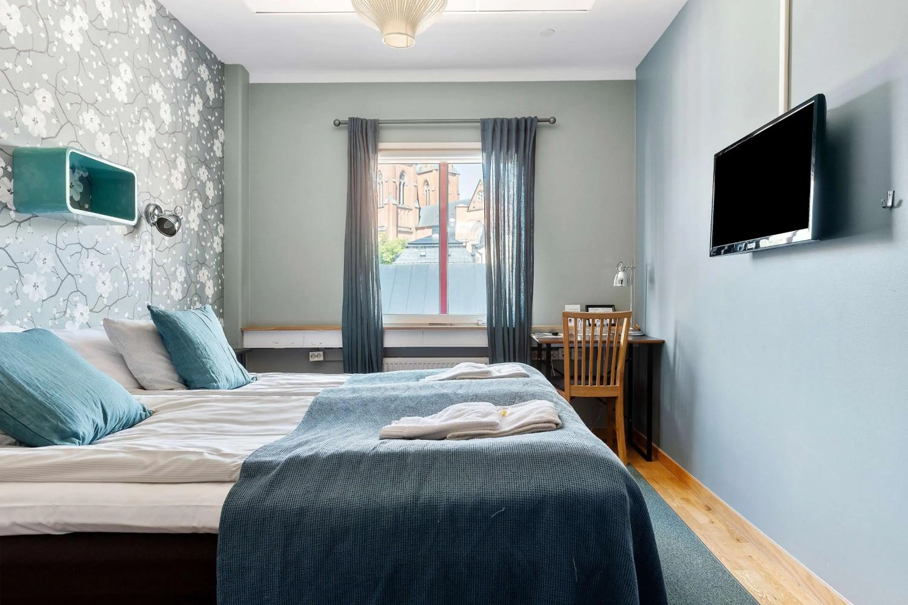 Bedroom, Bed in Best Western Uppsala