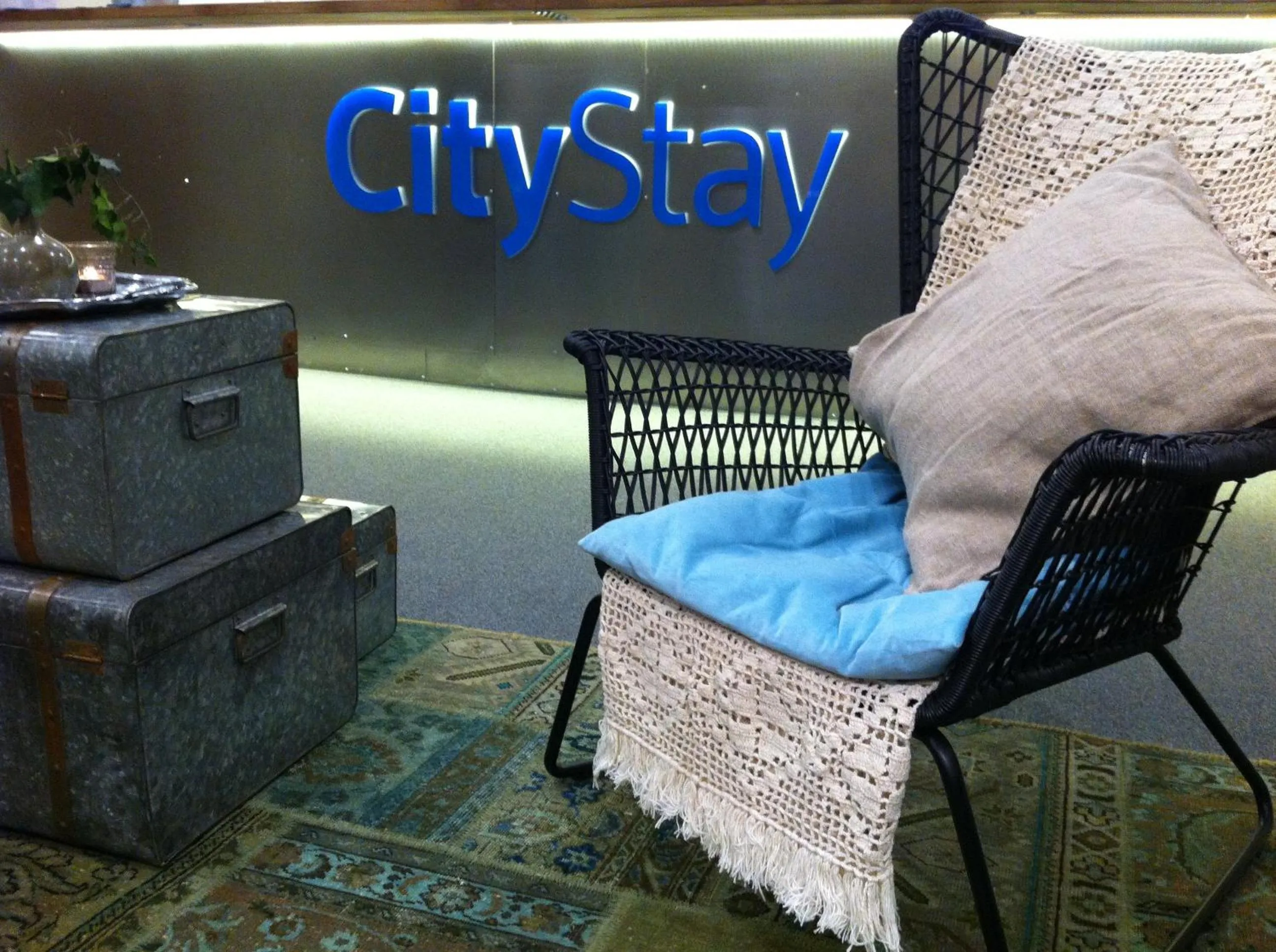 Lobby or reception in Uppsala CityStay Hotel