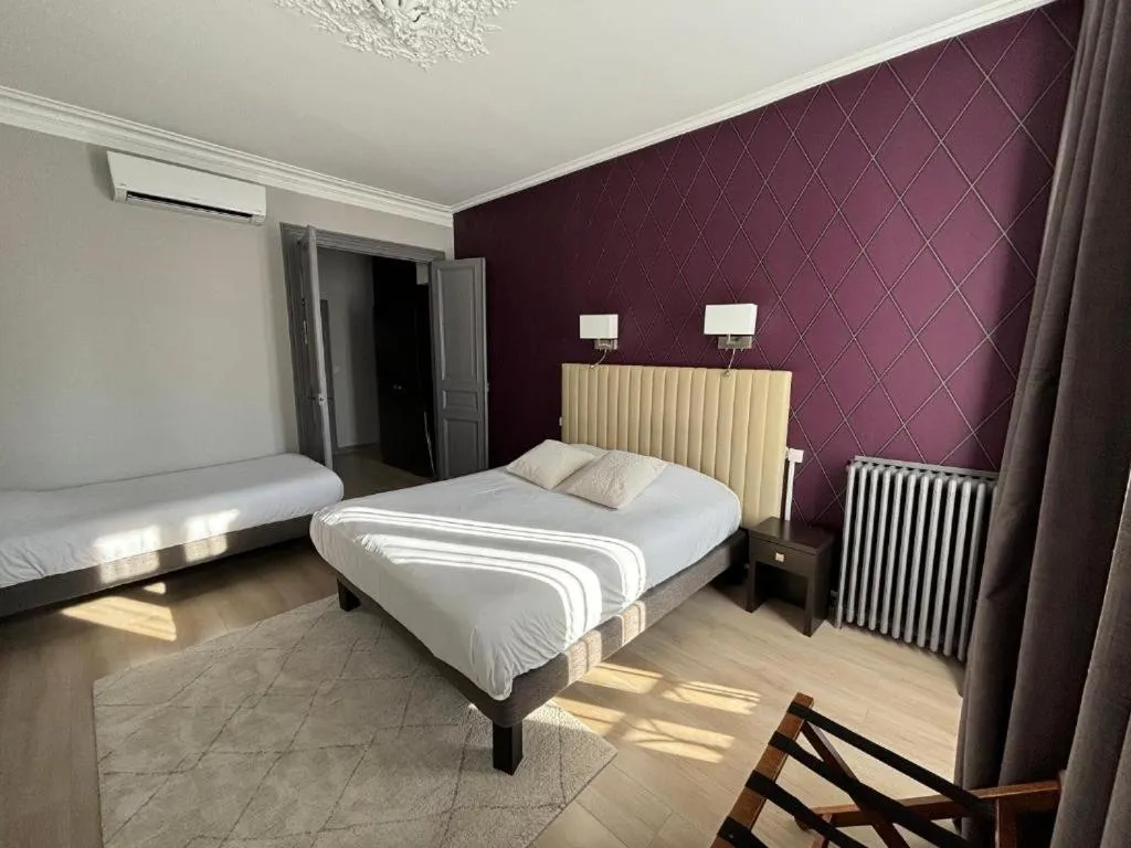 Bedroom, Bed in Hotel Le Jacquemart