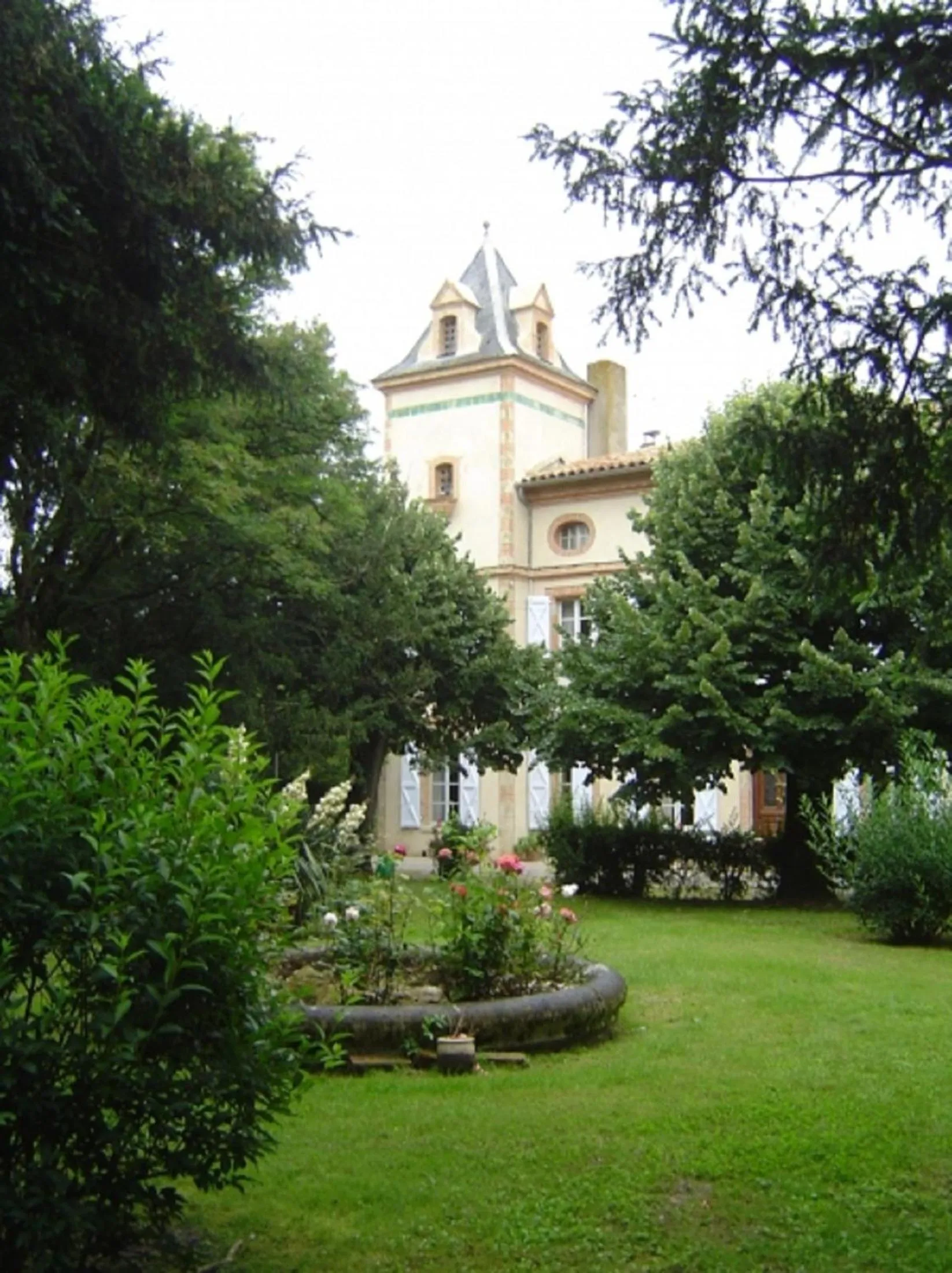 Garden in Le Moulin du Carla