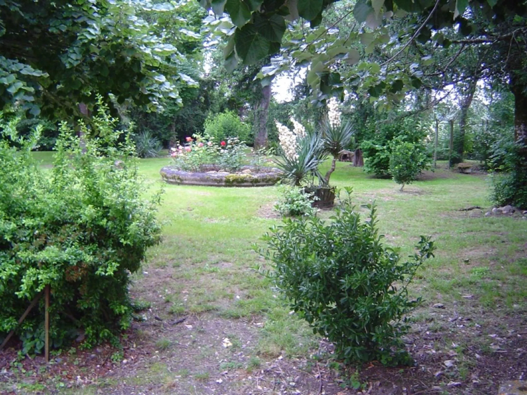 Garden in Le Moulin du Carla