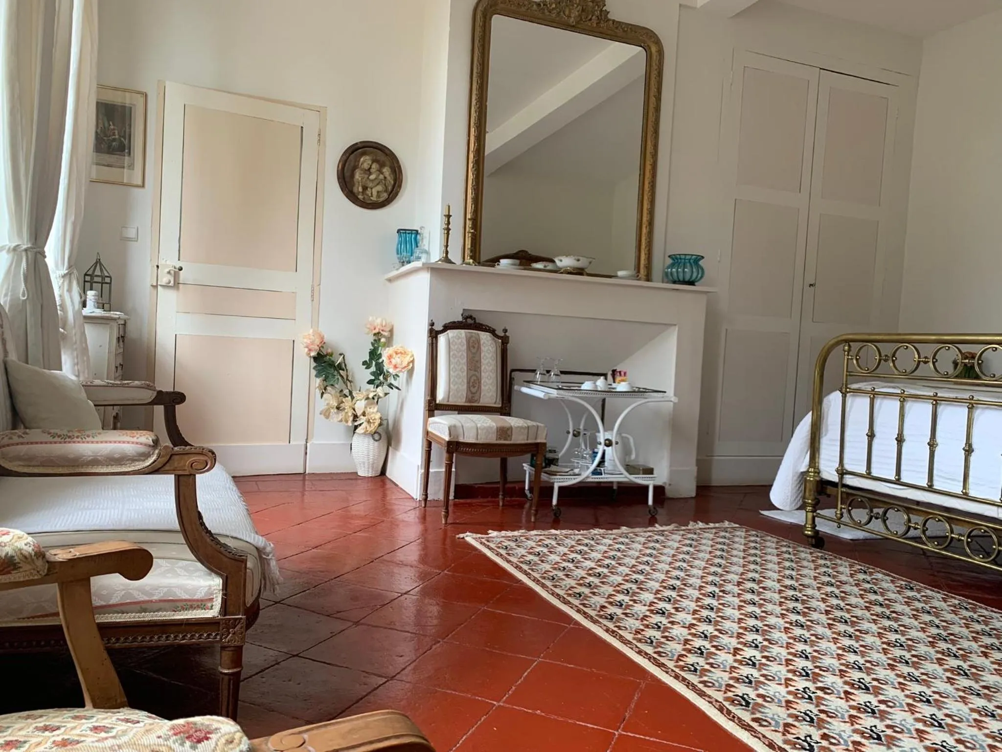 Bed in Le Moulin du Carla