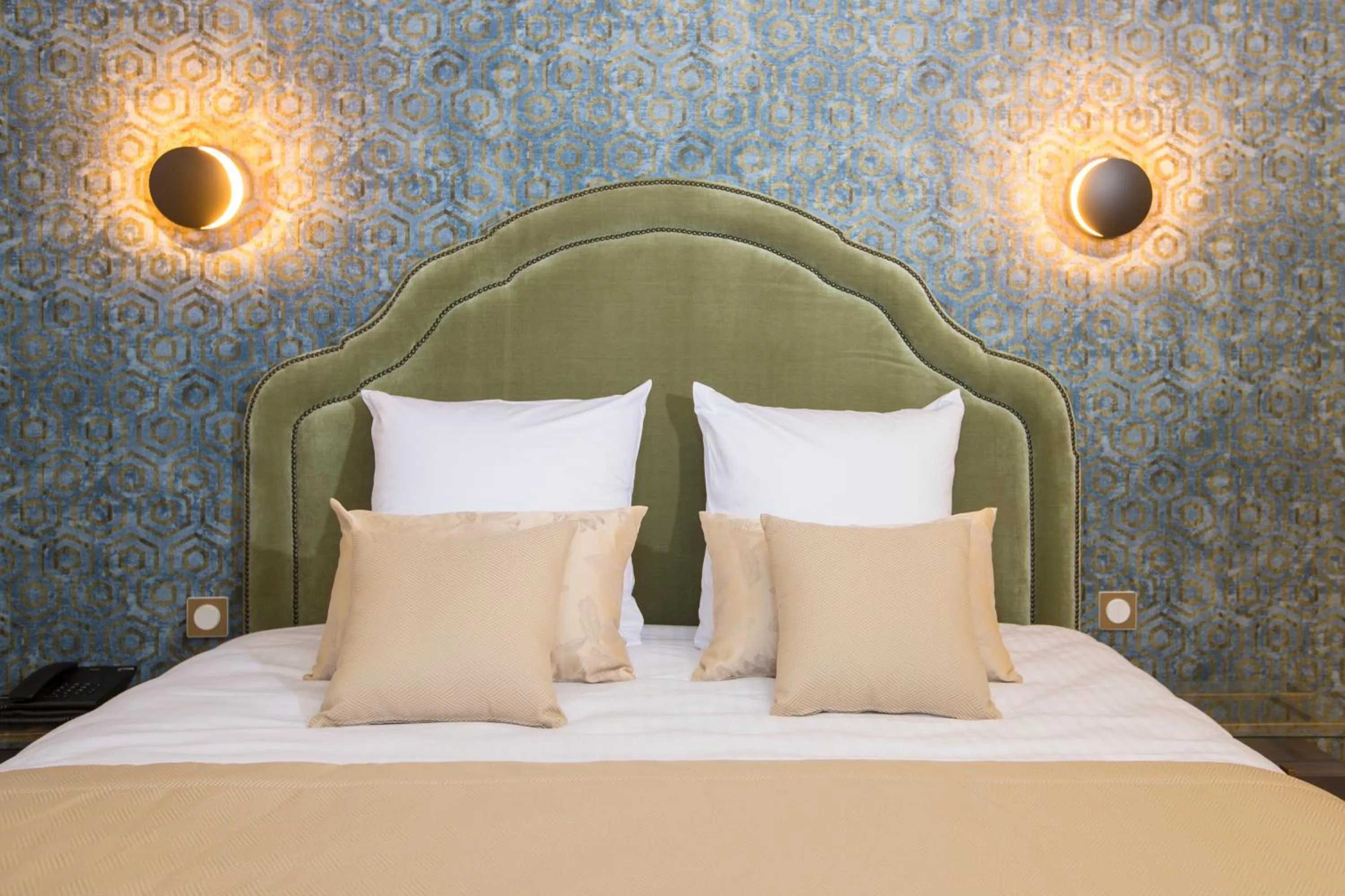 Bed in Hotel Clos Castel Villas Spa