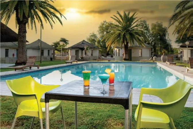 Garden in Kalahari Arms Hotel