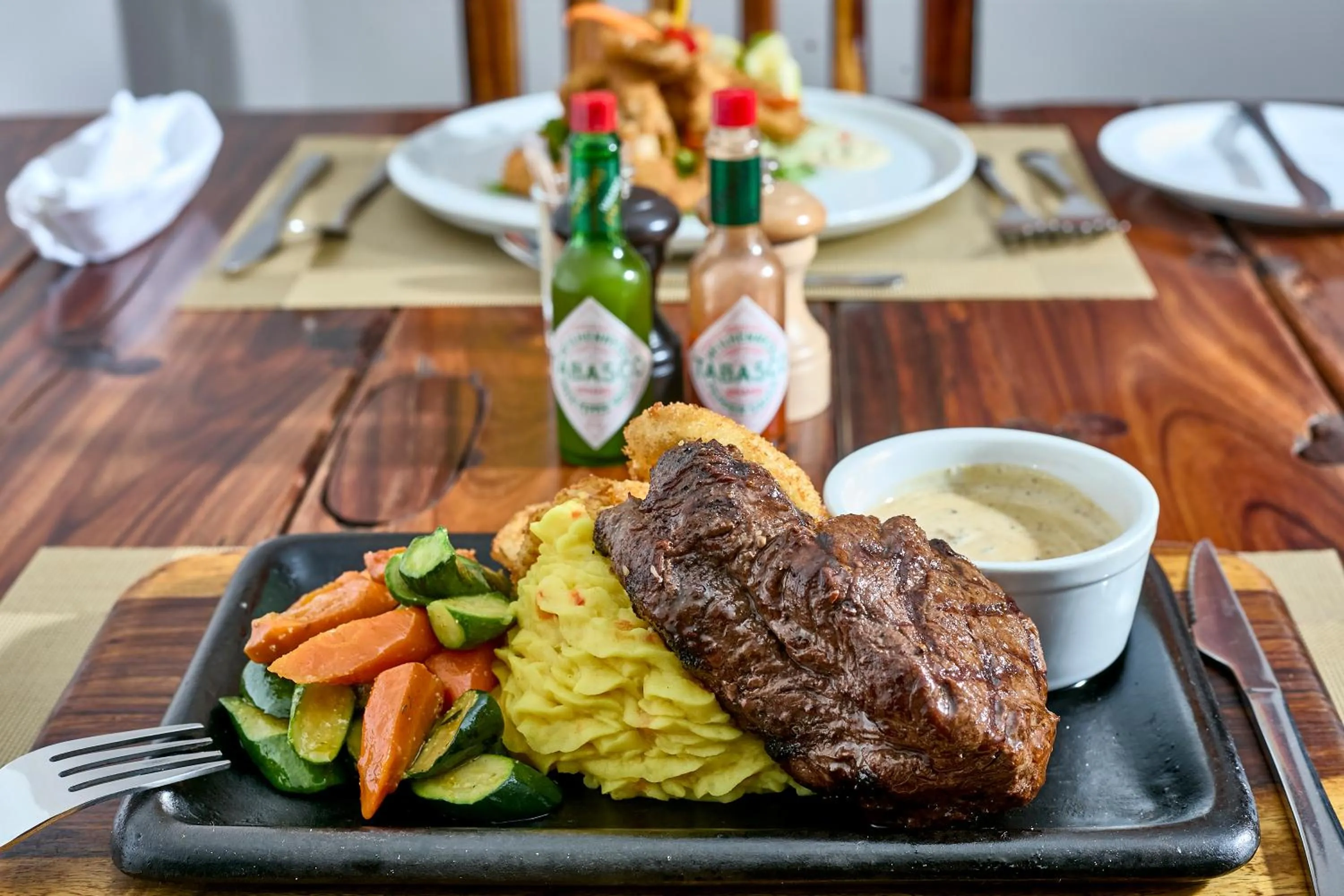 Food in Kalahari Arms Hotel