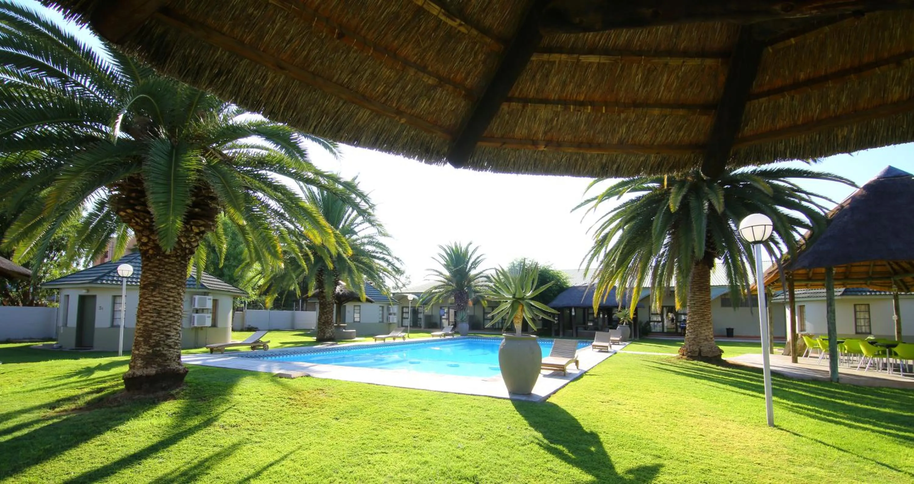 Garden in Kalahari Arms Hotel