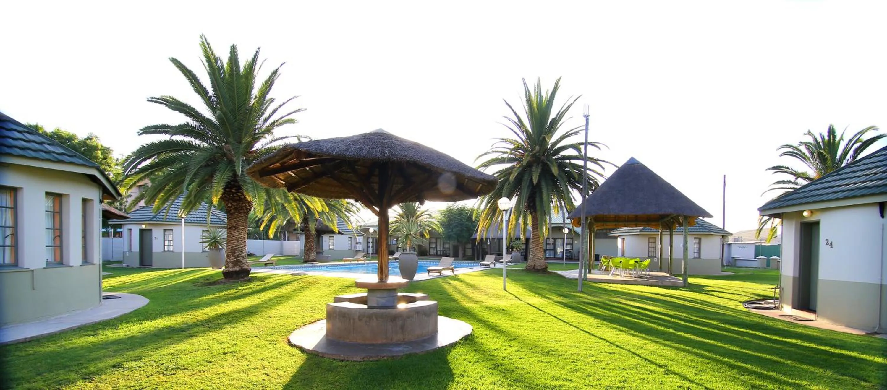 Garden in Kalahari Arms Hotel