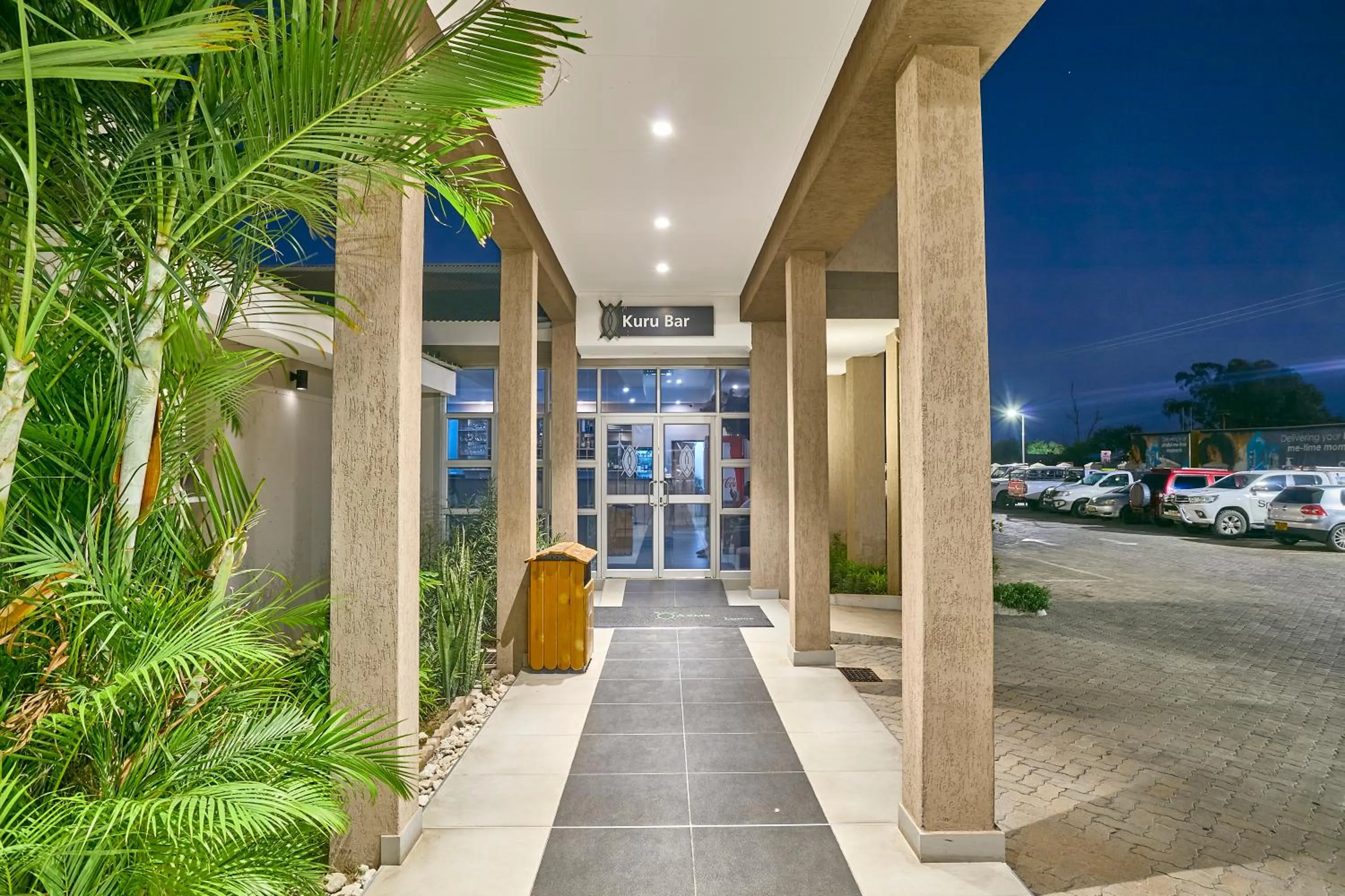 Lounge or bar in Kalahari Arms Hotel