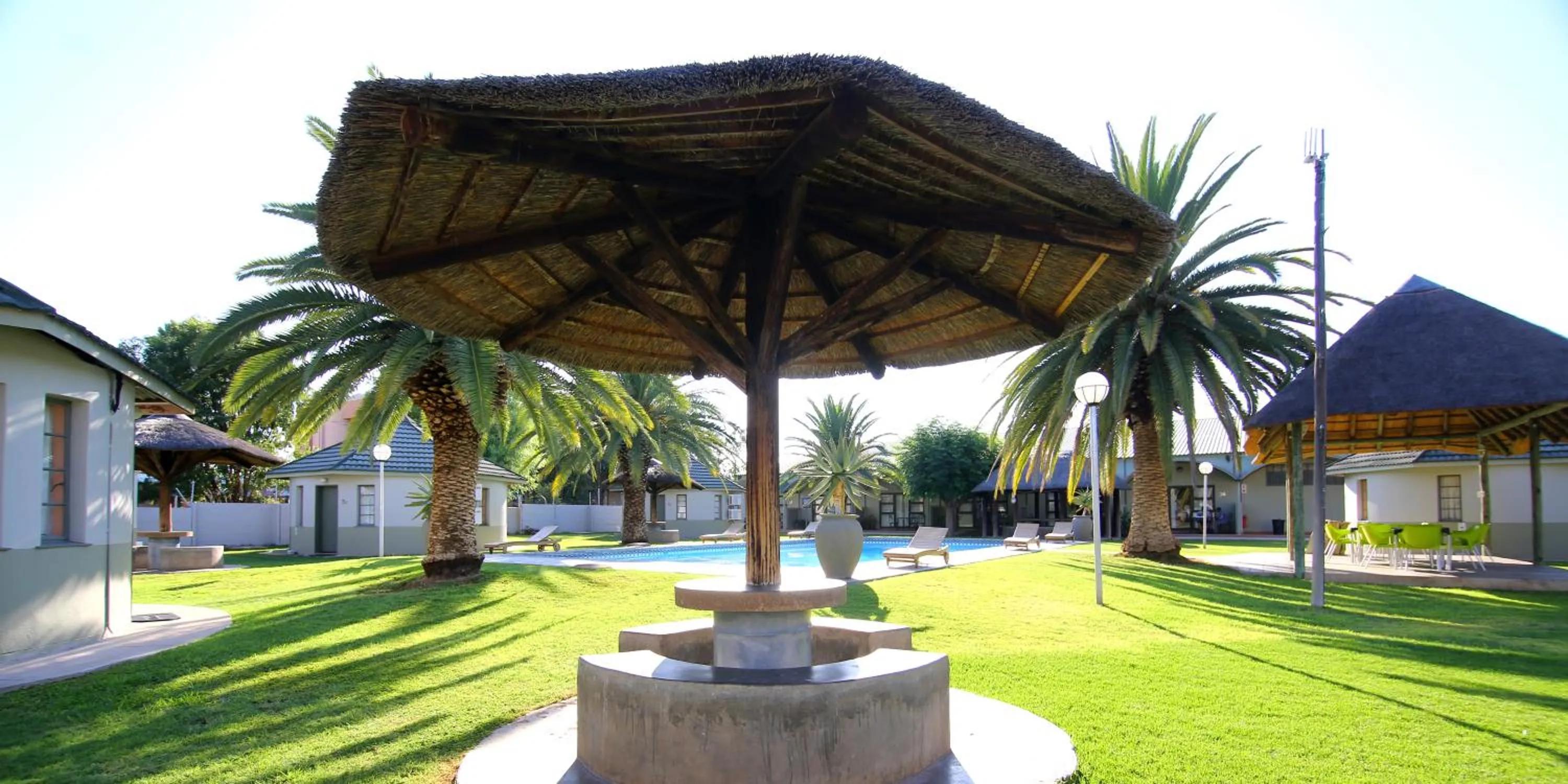 Garden in Kalahari Arms Hotel