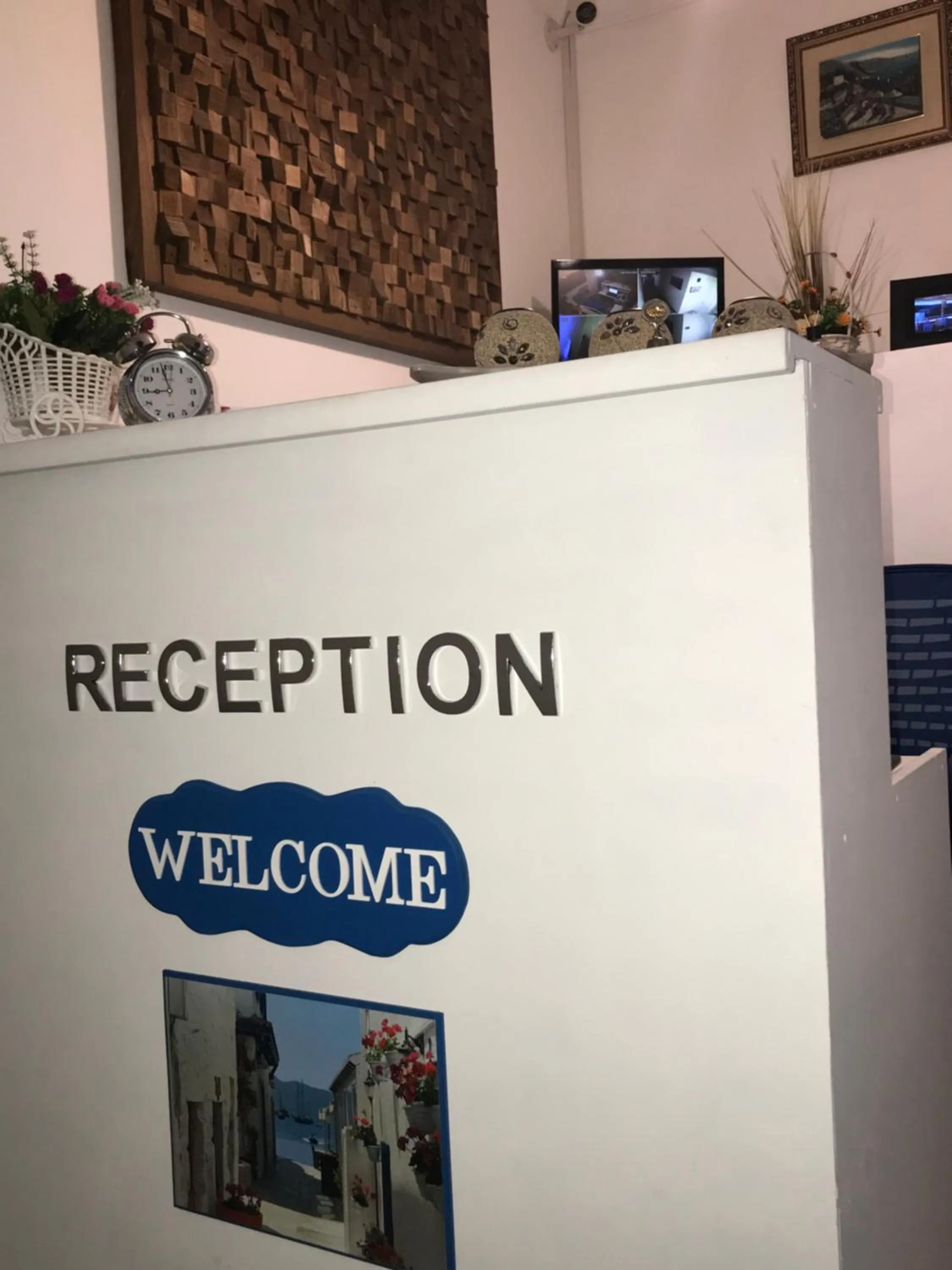 Lobby or reception in Halikarnas Pansiyon