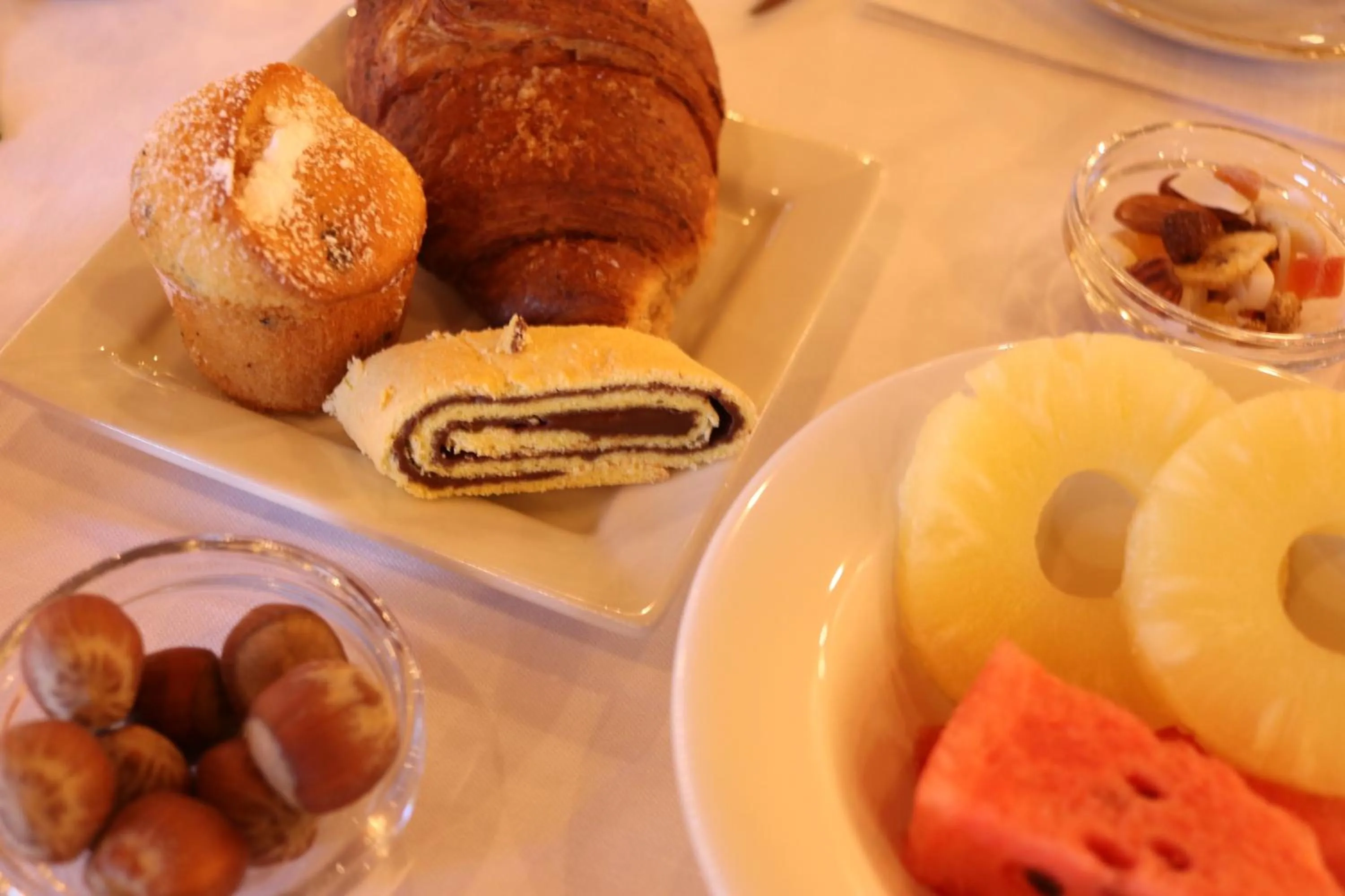 American breakfast in Style Hotel Grifone