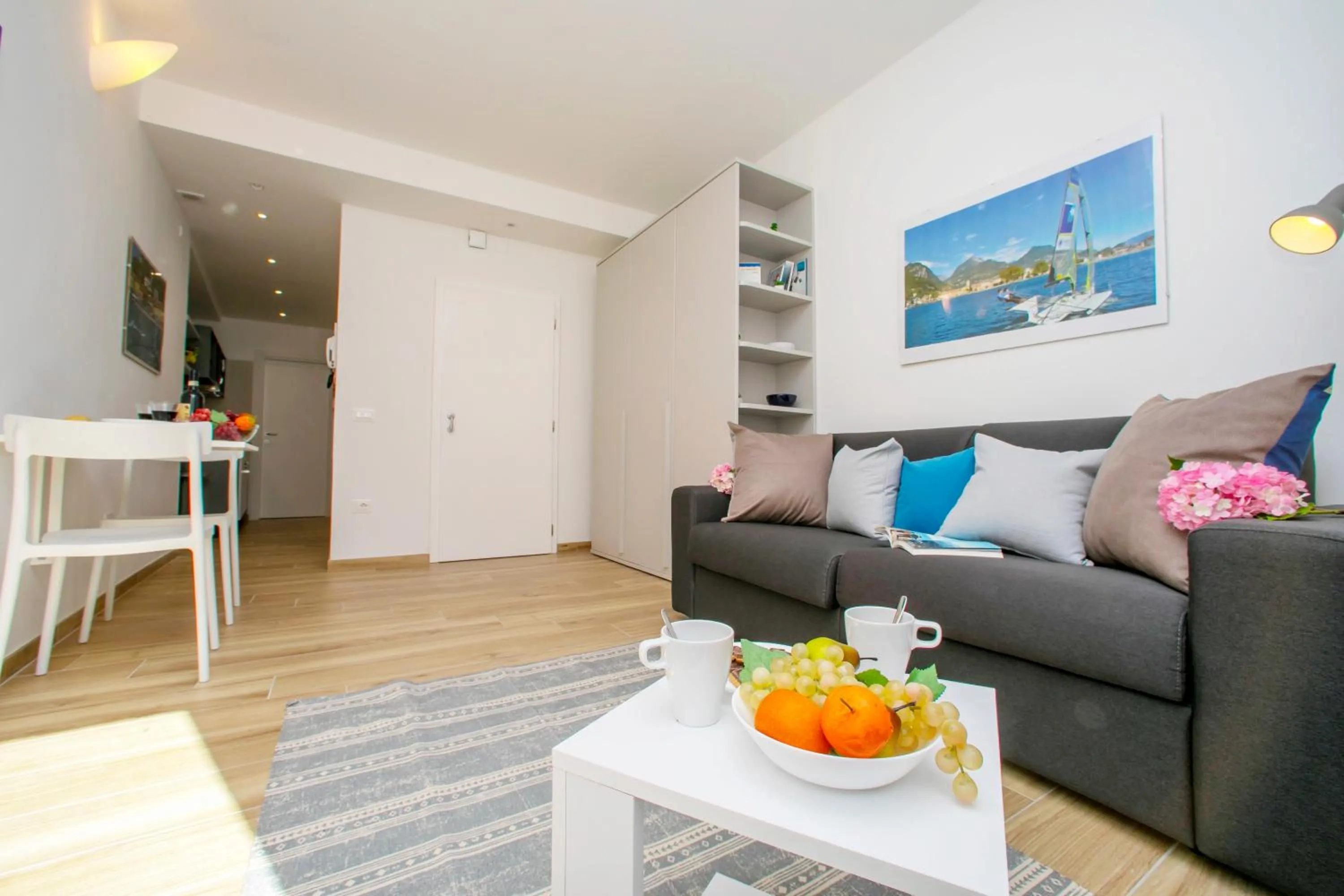 Living room in Nido sui Tetti di Riva del Garda - Happy Rentals