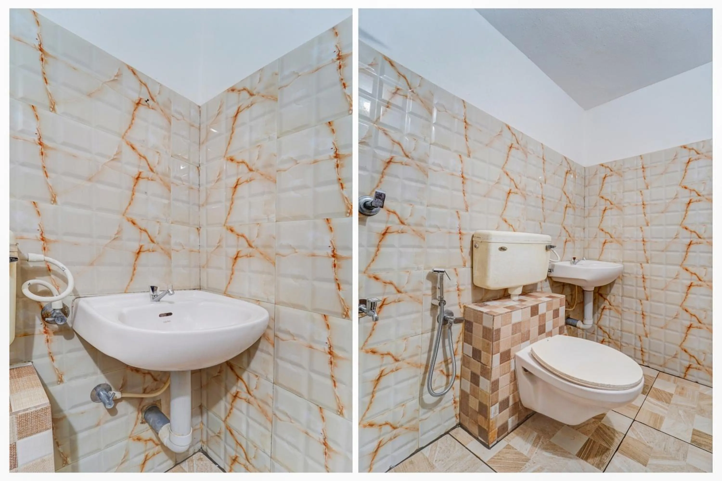 Bathroom in Hotel O Kottayam Near Caritas Hospital