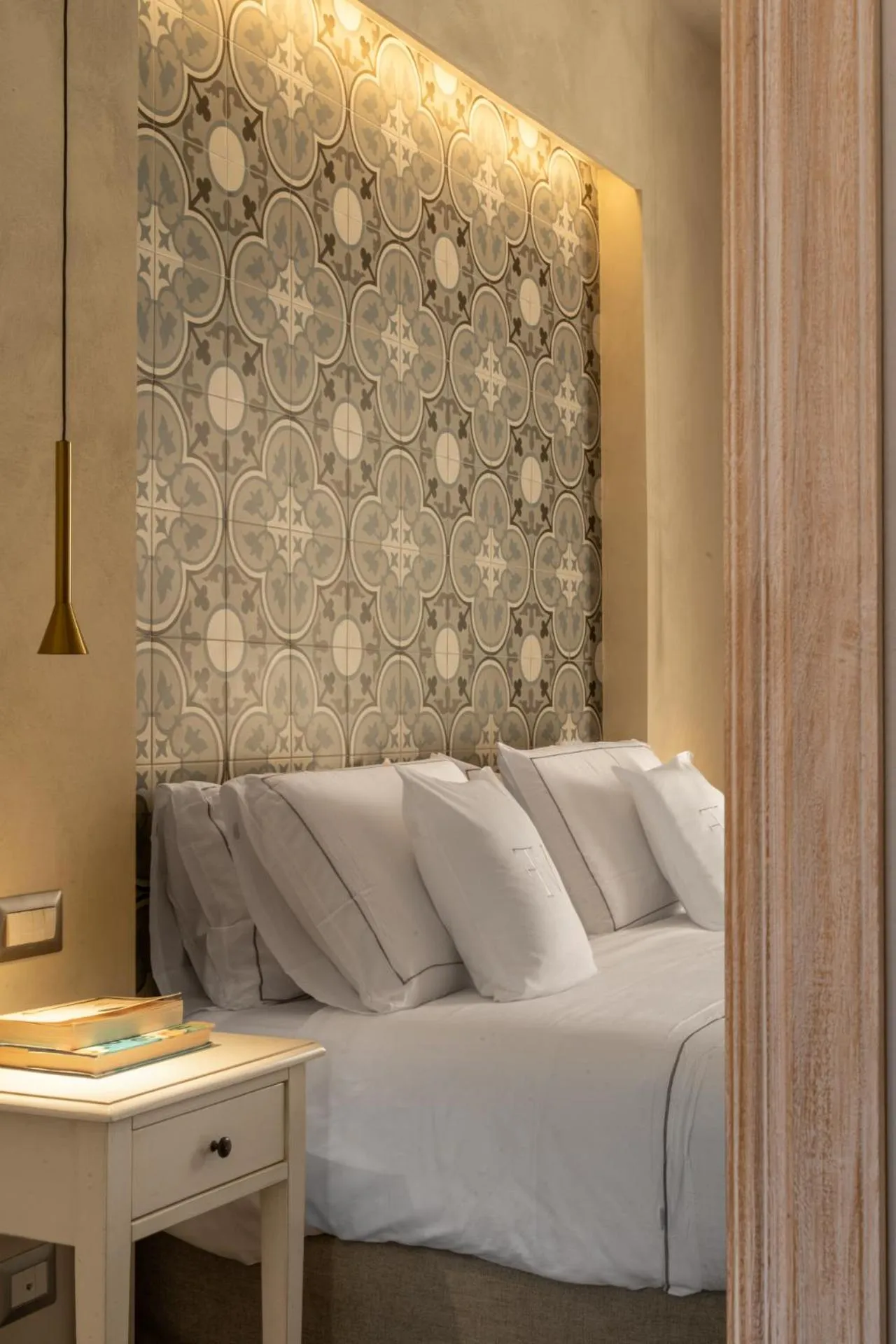 Bed in Villa Fiorita Boutique Hotel