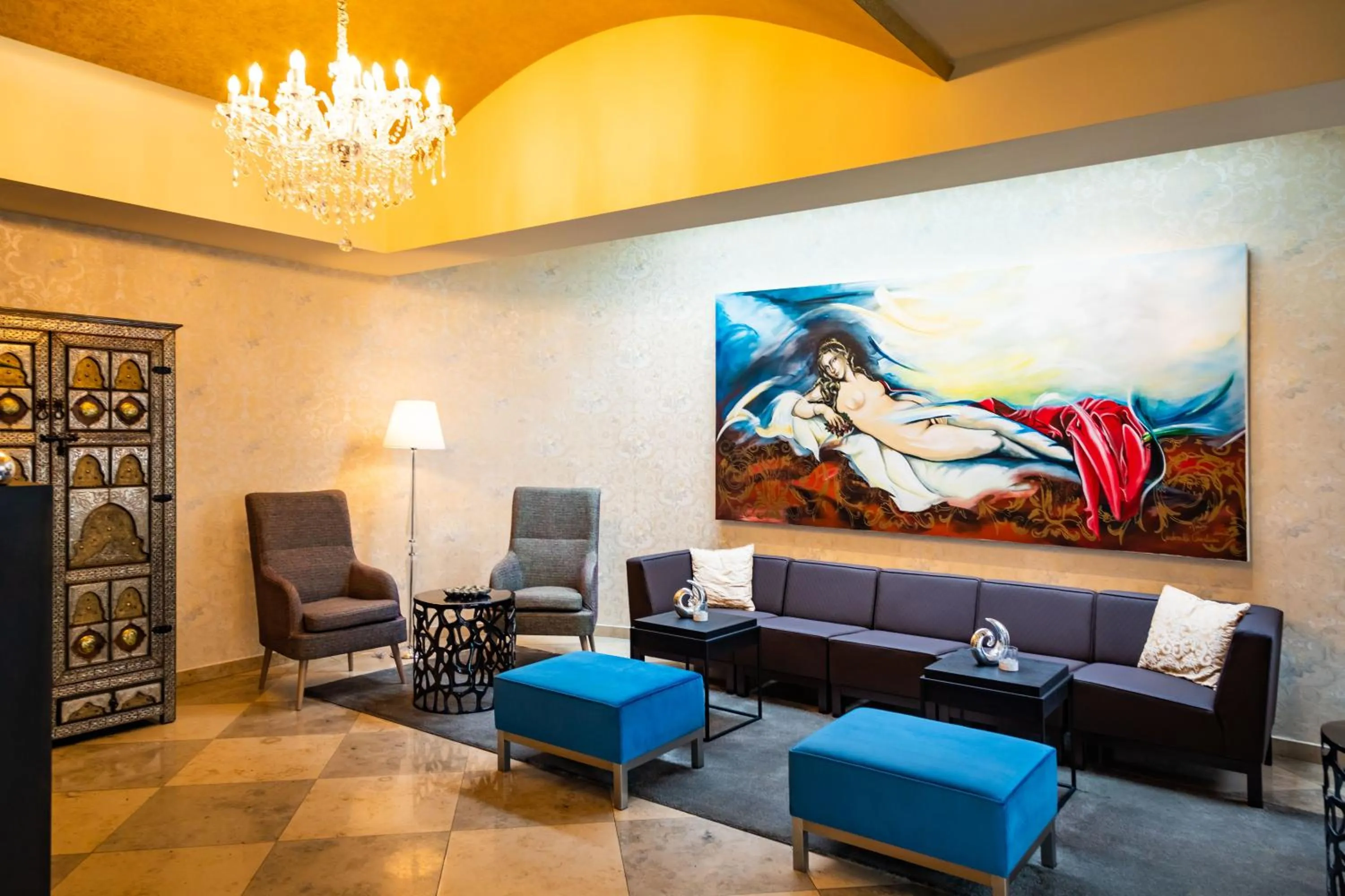 Decorative detail in Hotel Allmer