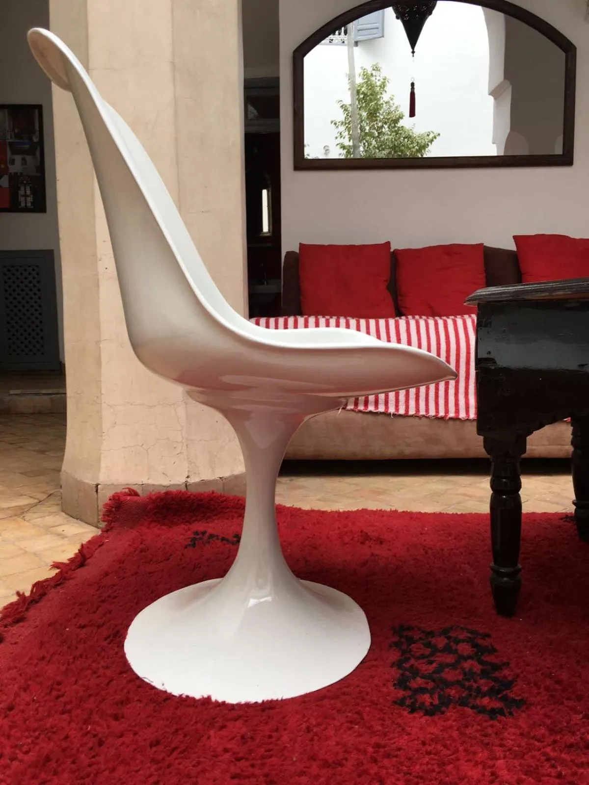 Balcony/Terrace in Riad Tizwa Marrakech