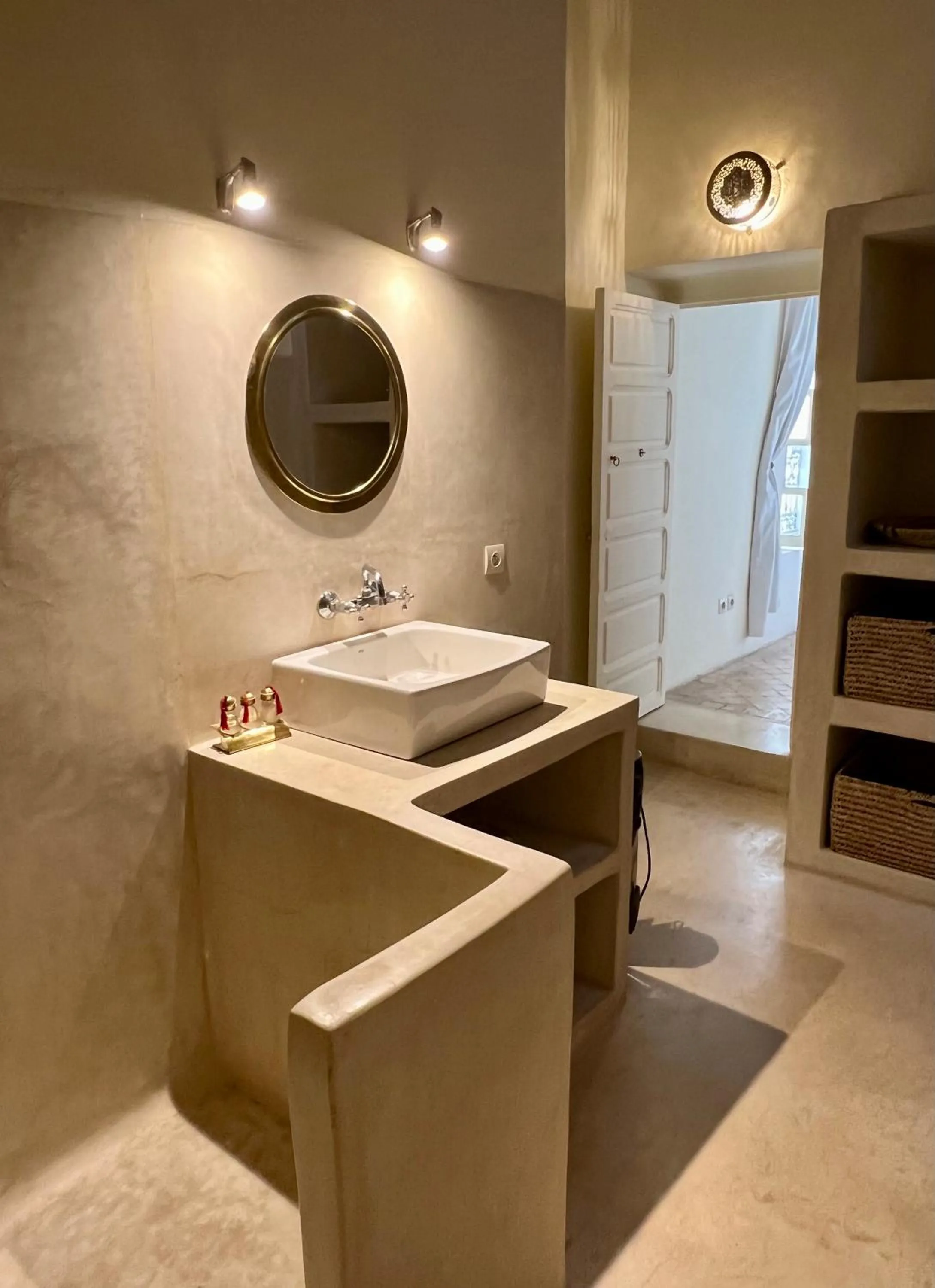 Bathroom in Riad Tizwa Marrakech