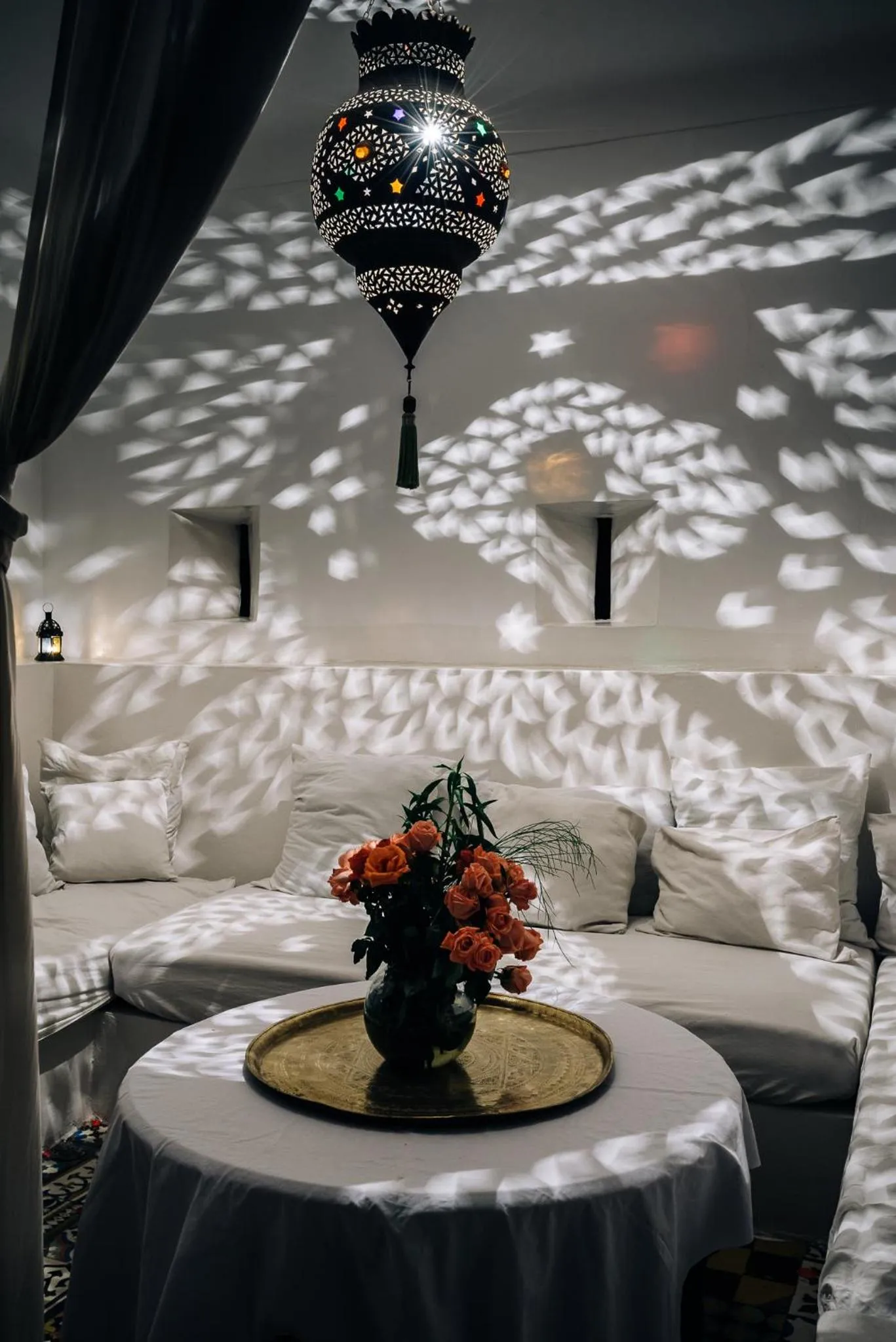 Balcony/Terrace in Riad Tizwa Marrakech