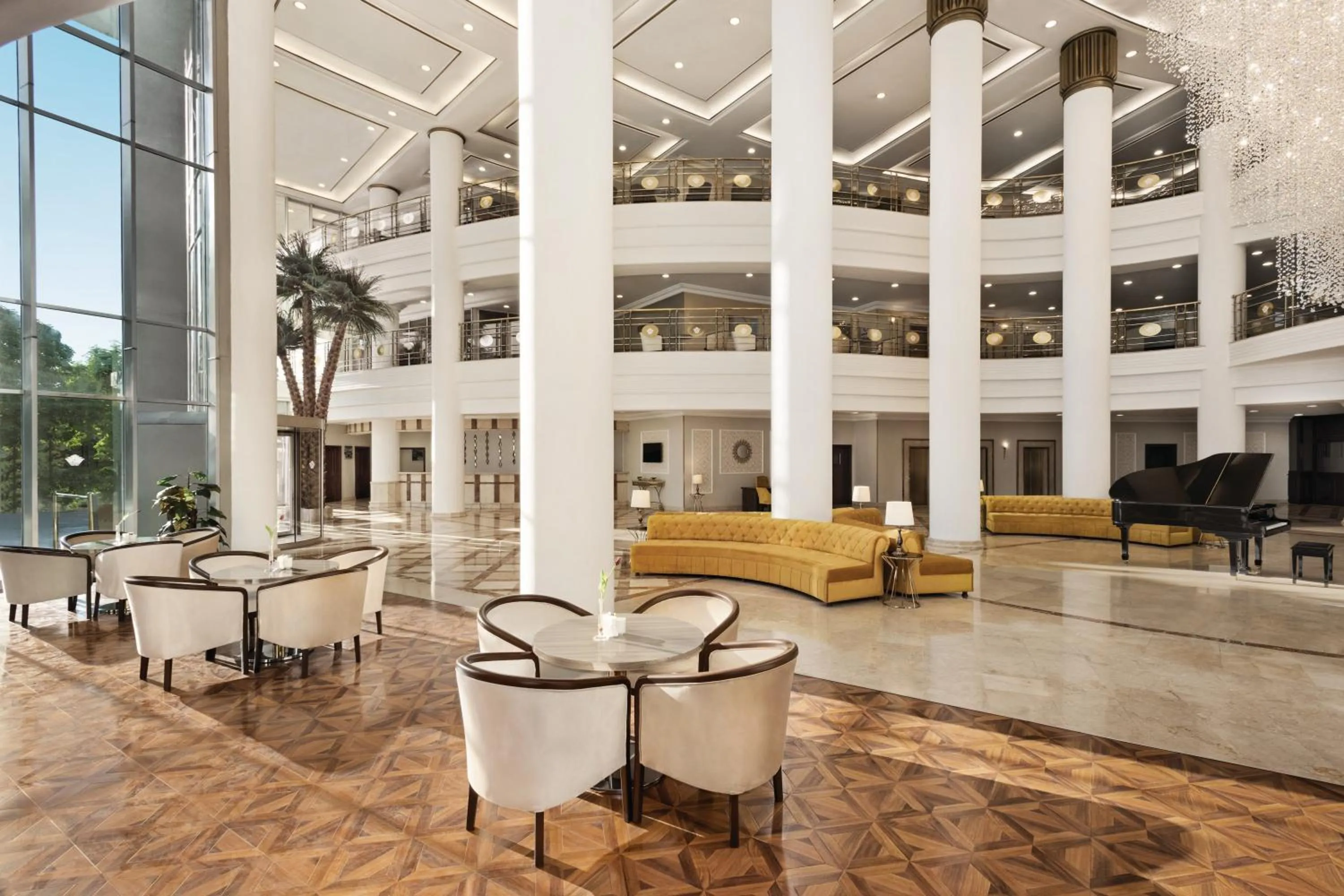 Lobby or reception in Wyndham Grand Kayseri