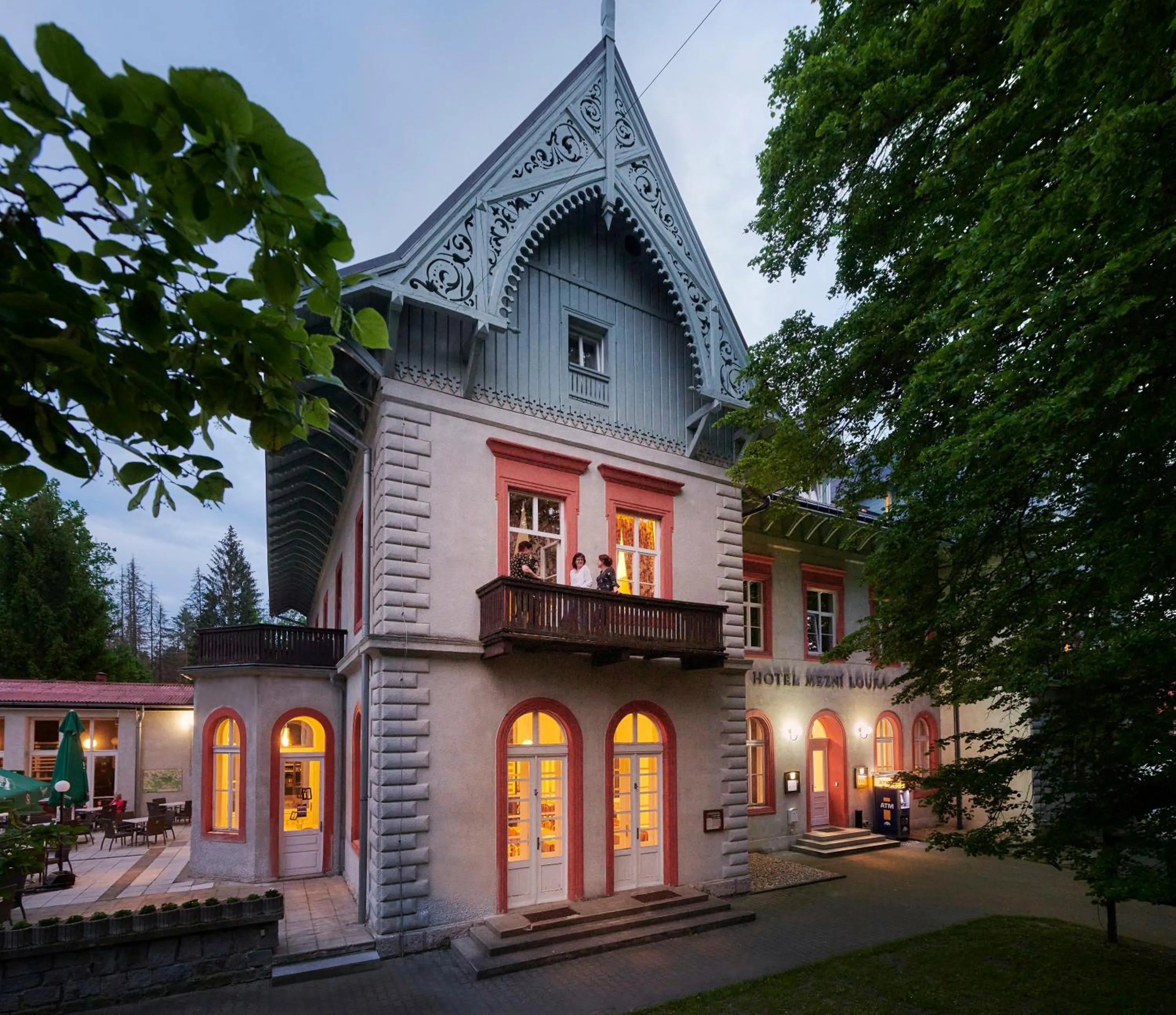 Property building in Hotel Mezní Louka