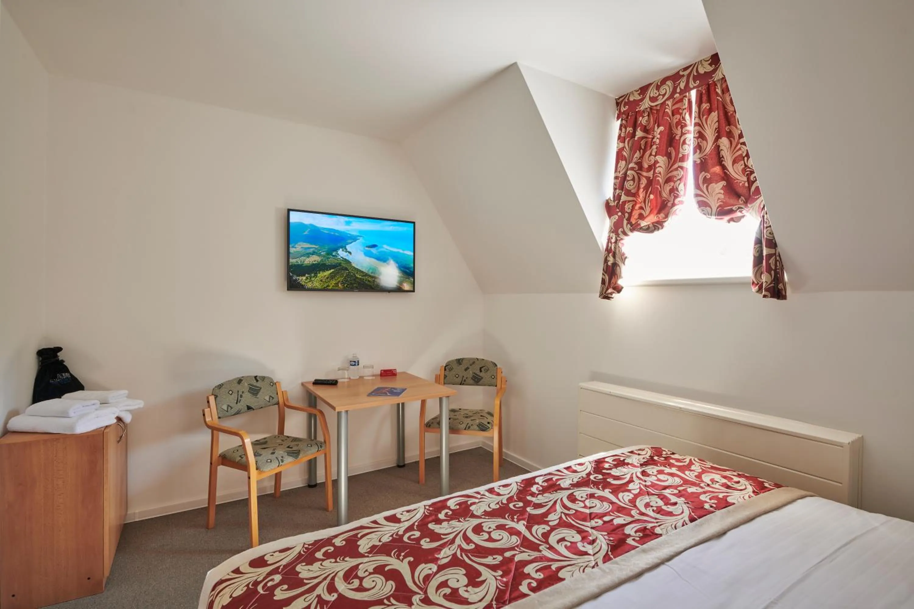 Bed in Hotel Mezní Louka