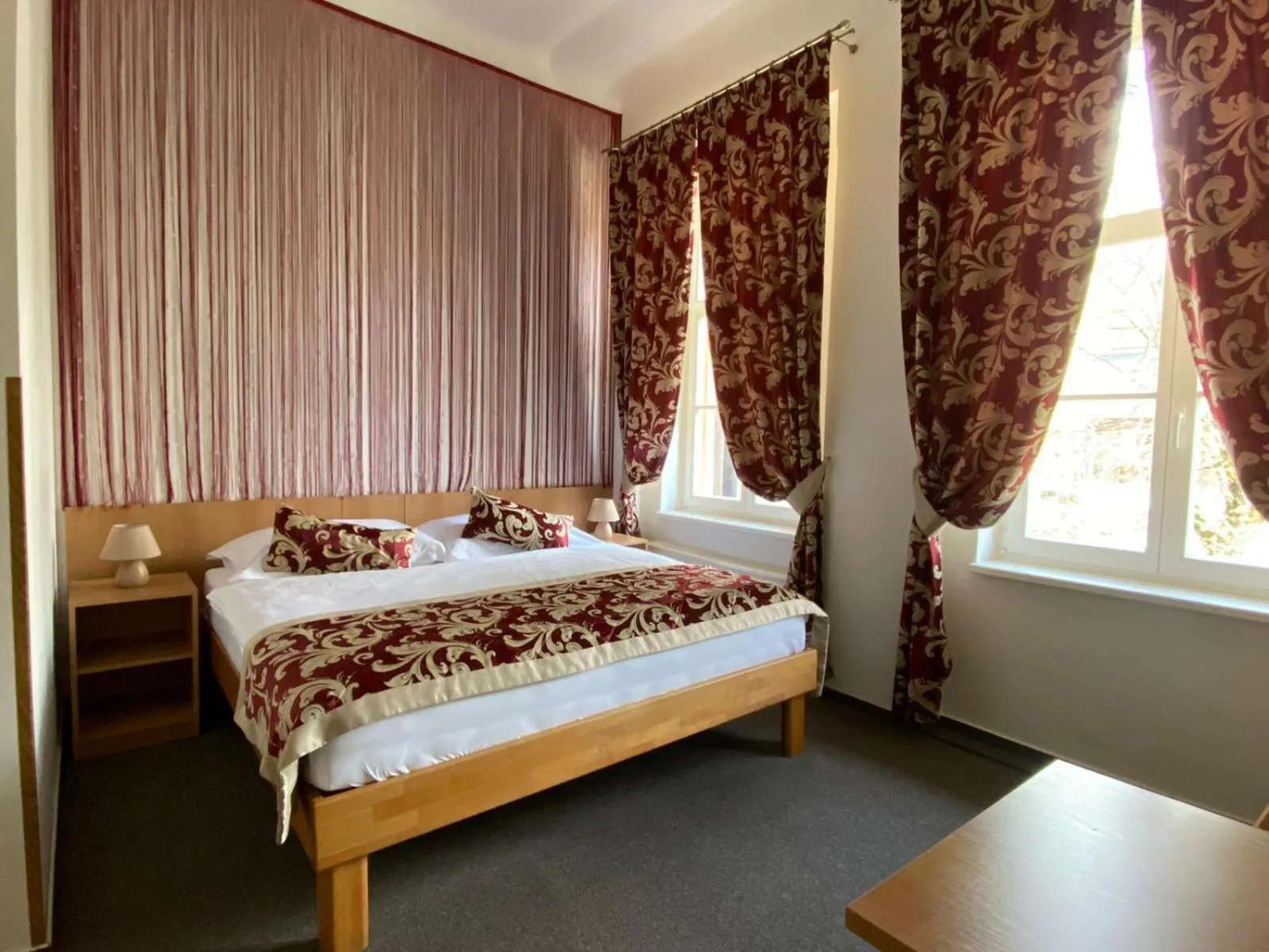 Bedroom, Bed in Hotel Mezní Louka
