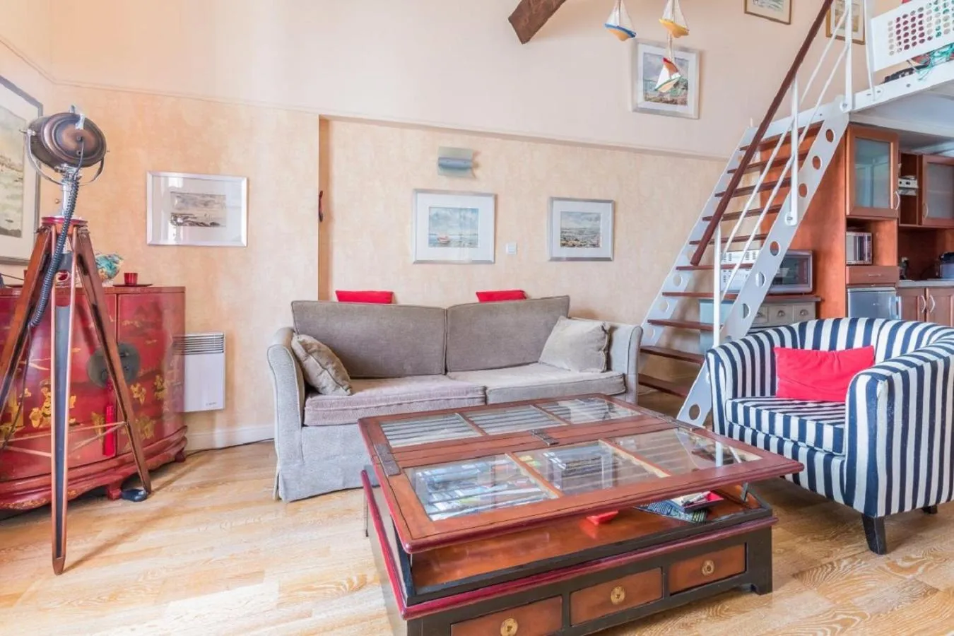 Kitchen or kitchenette in Residence Saint Goustan - maeva Home