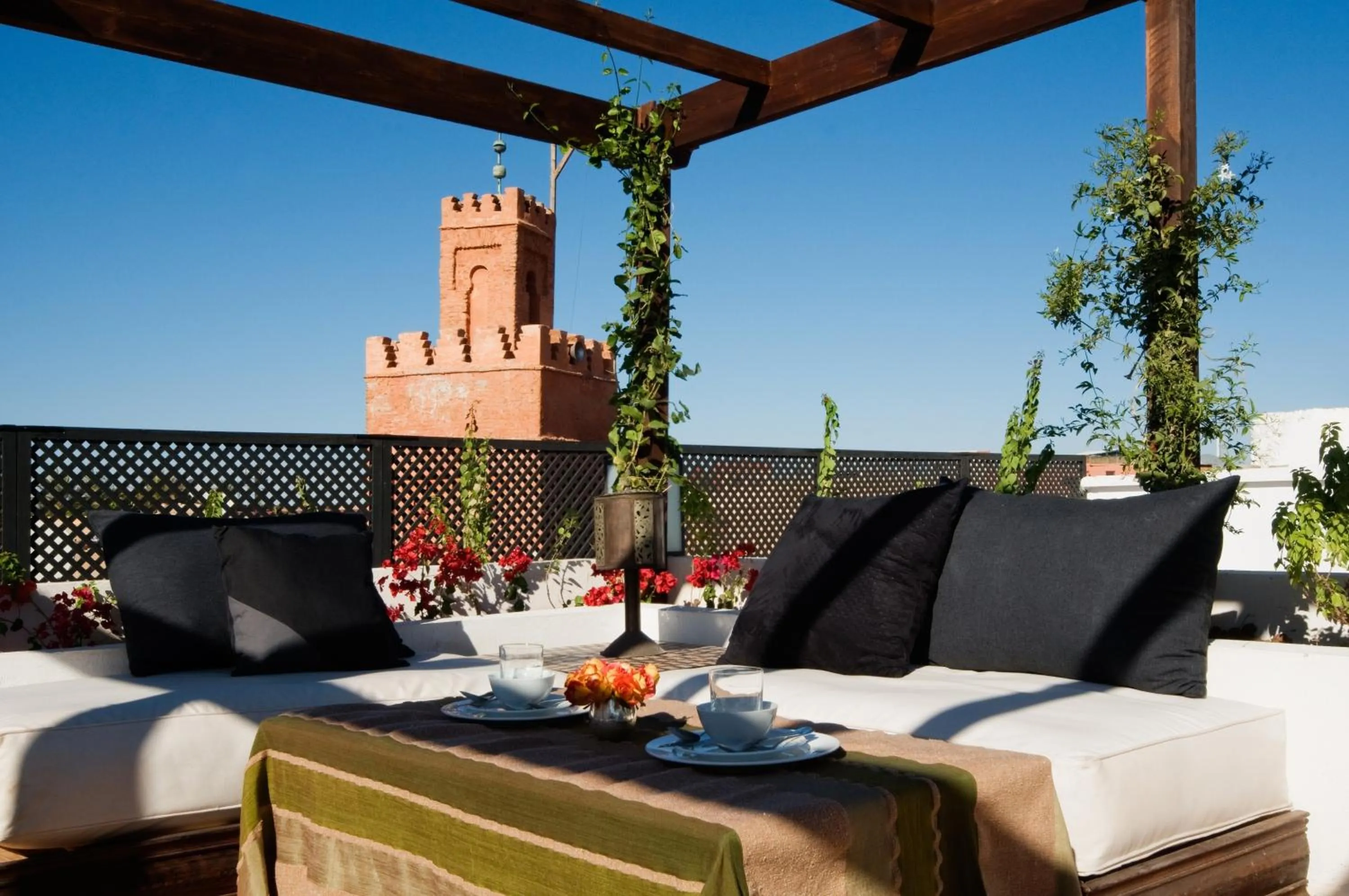 Balcony/Terrace in Riad Capaldi