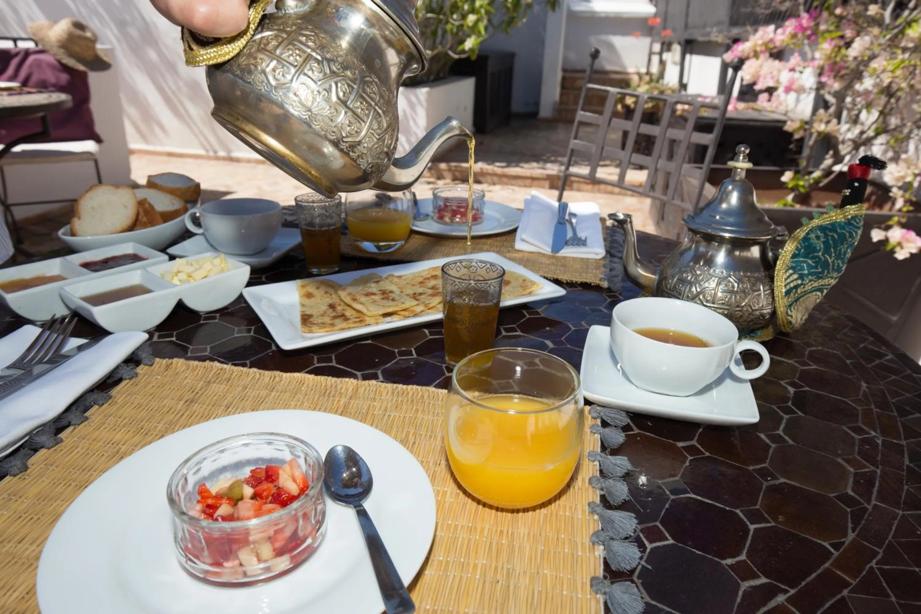 Breakfast in Riad Capaldi