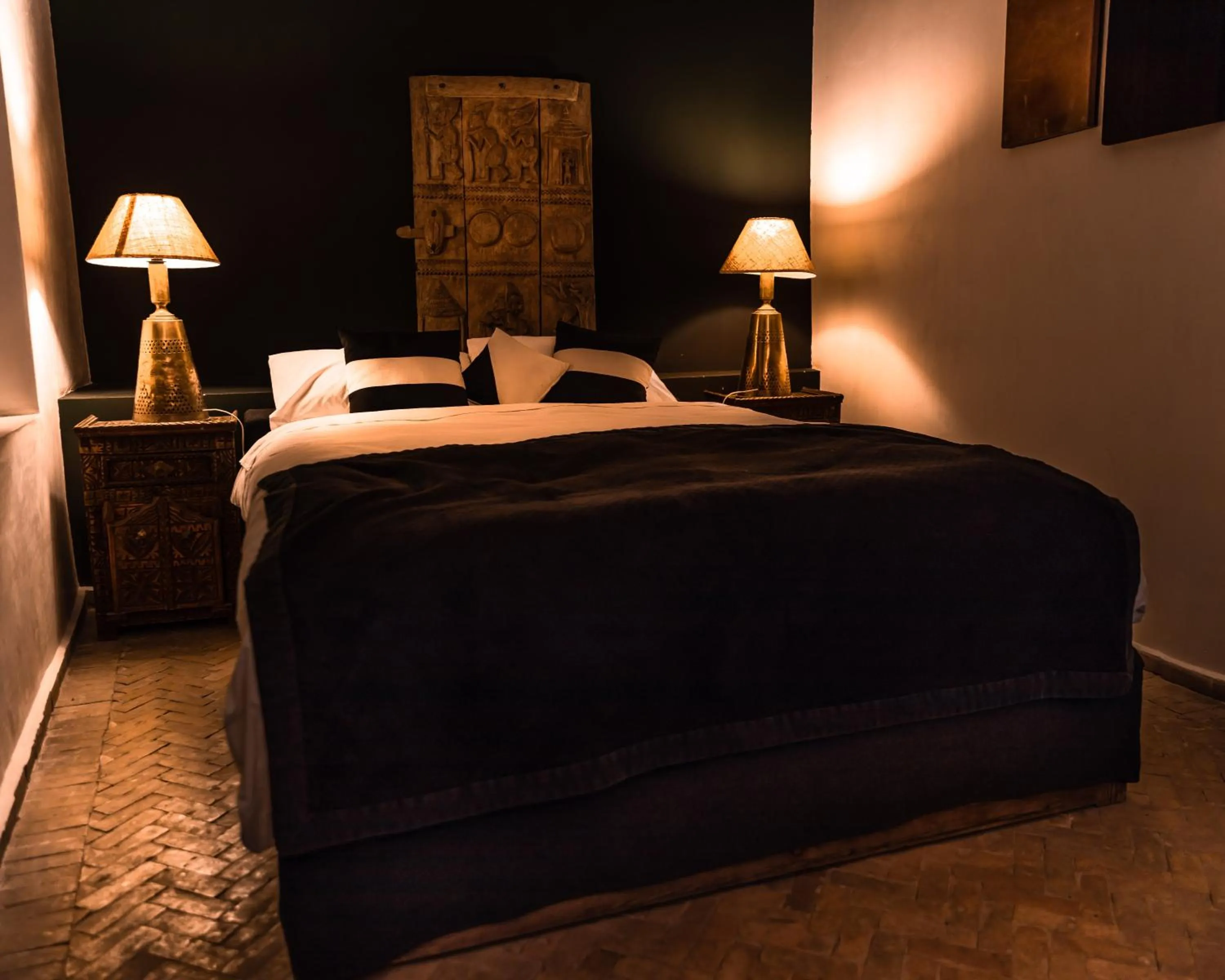 Bed in Riad Capaldi