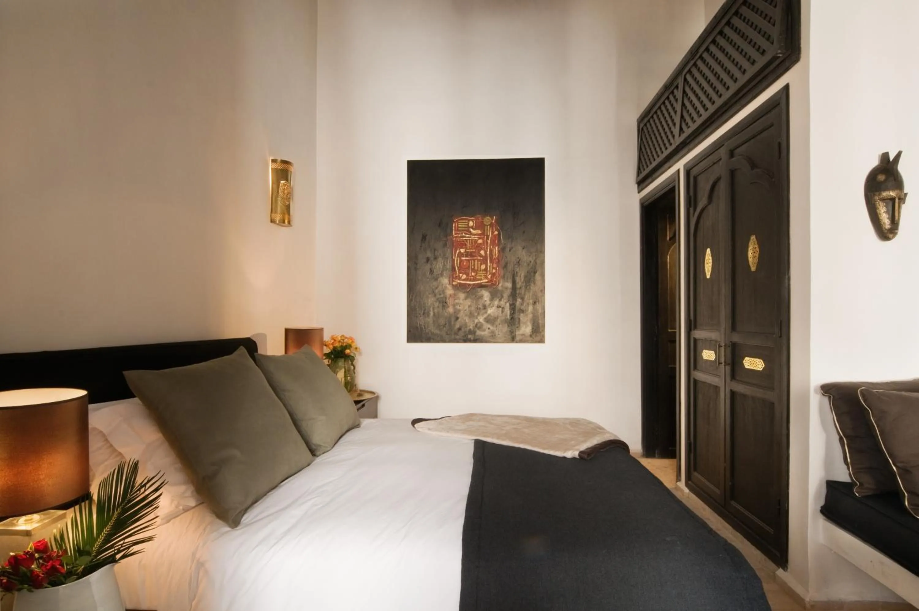 Bedroom, Bed in Riad Capaldi