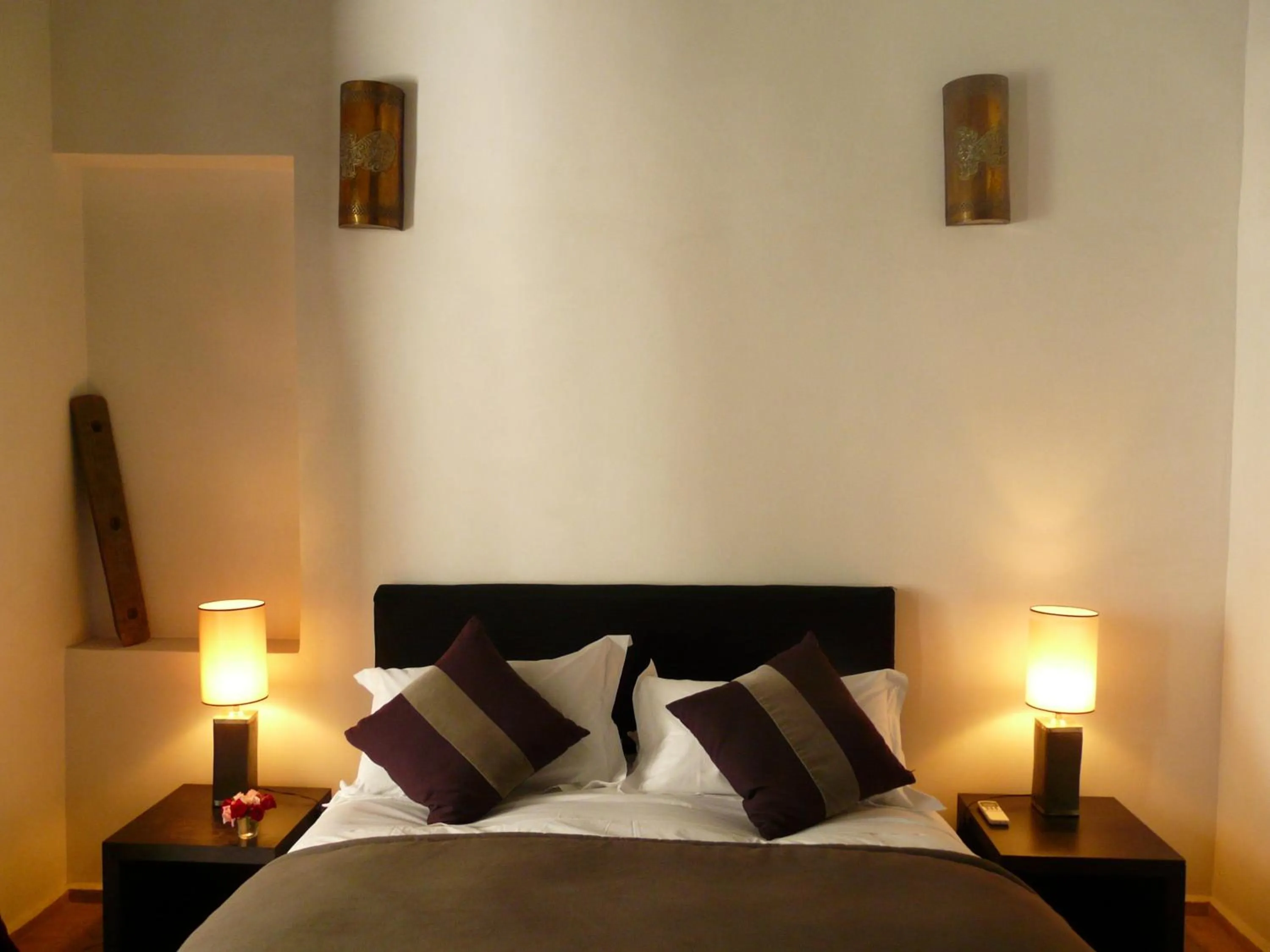 Decorative detail, Bed in Riad Capaldi