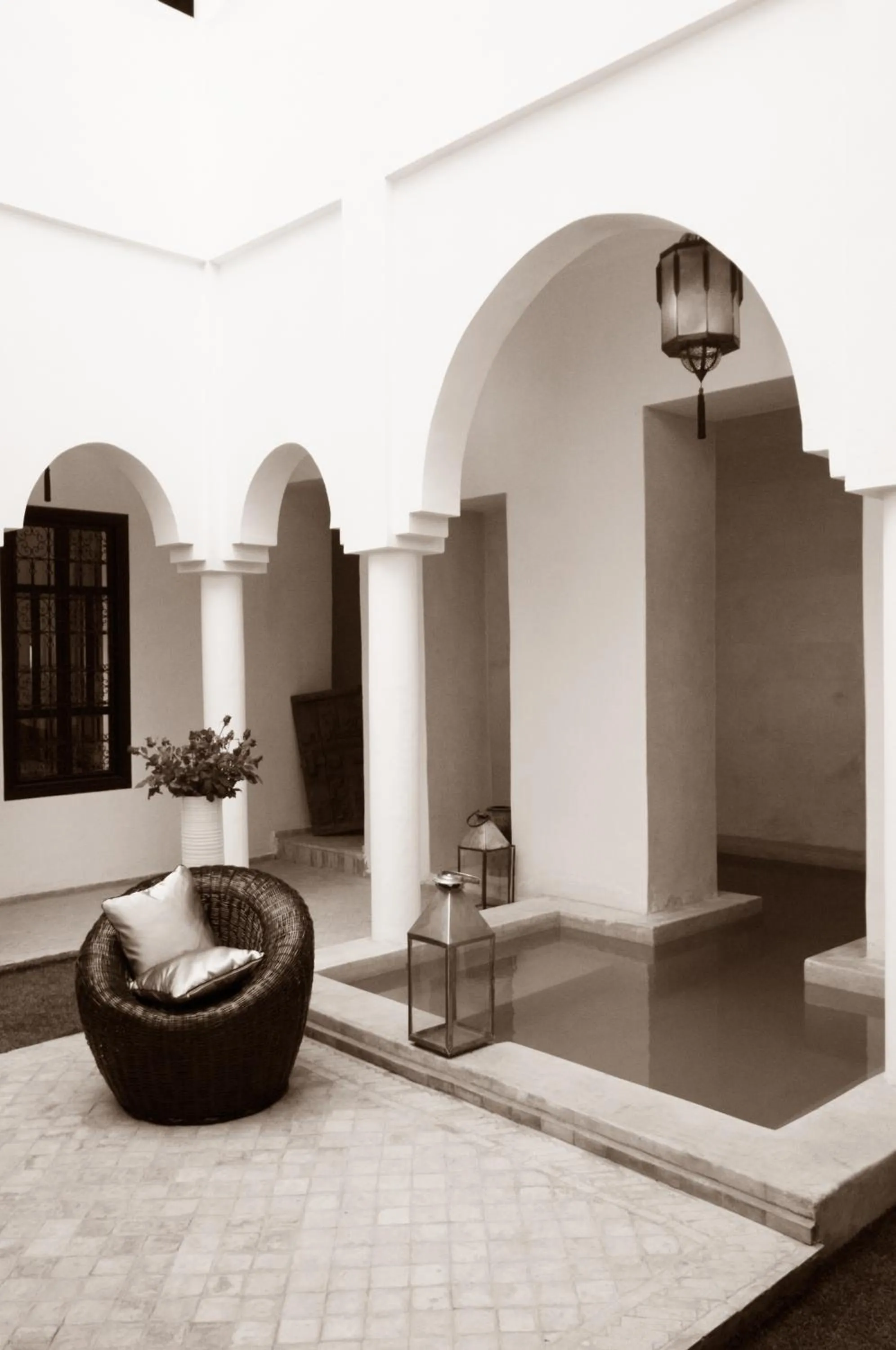 Swimming pool in Riad Capaldi